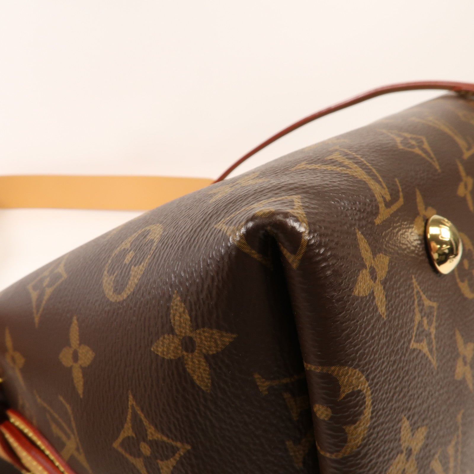 LOUIS VUITTON Monogram Carry All MM金扣肩背袋