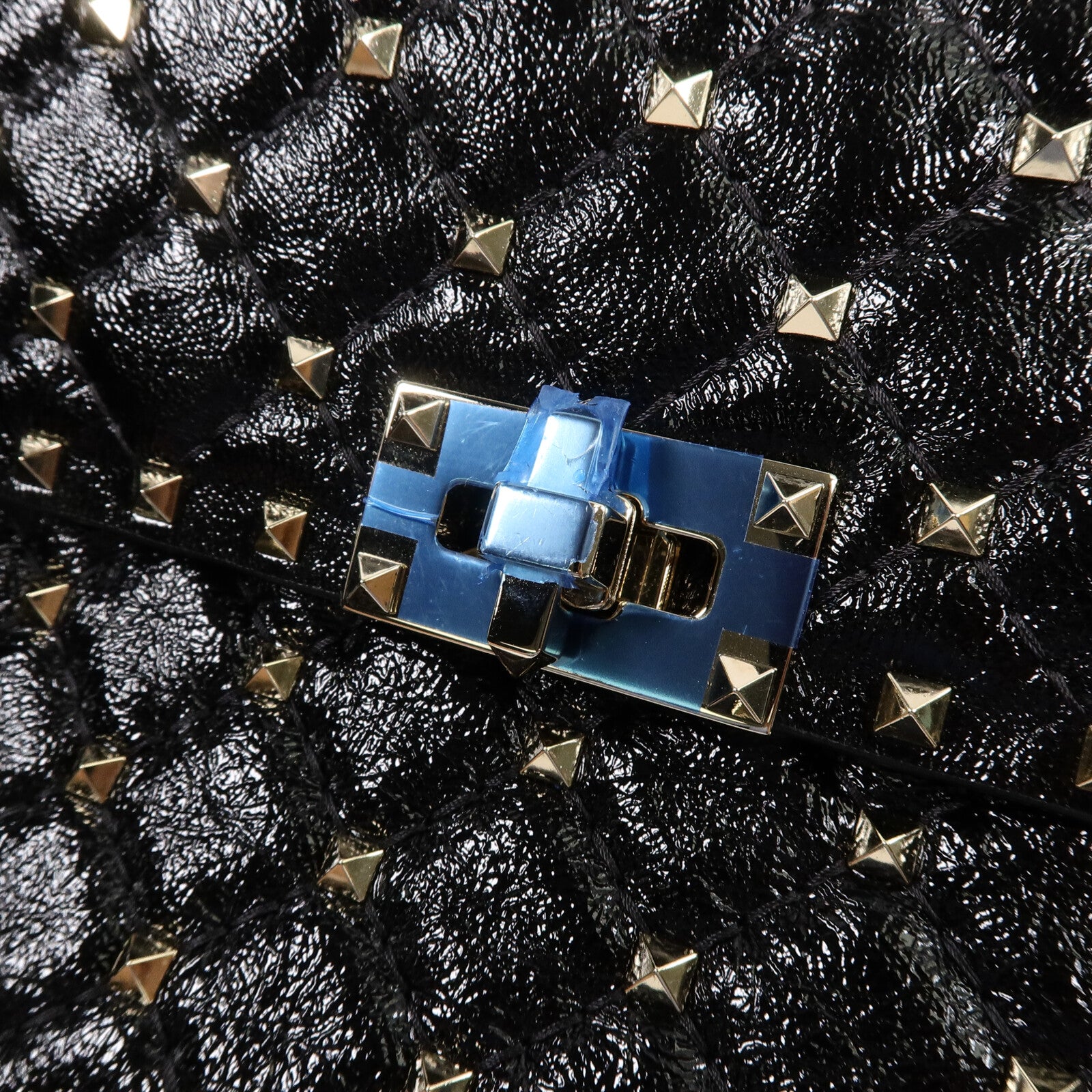 Valentino 牛皮皮革Garavani Rockstud Spike手挽肩背兩用袋