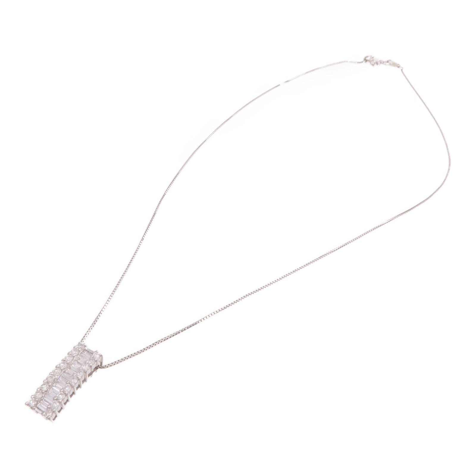 JEWELRY 14K白金Diamond Necklace鑽石項鍊