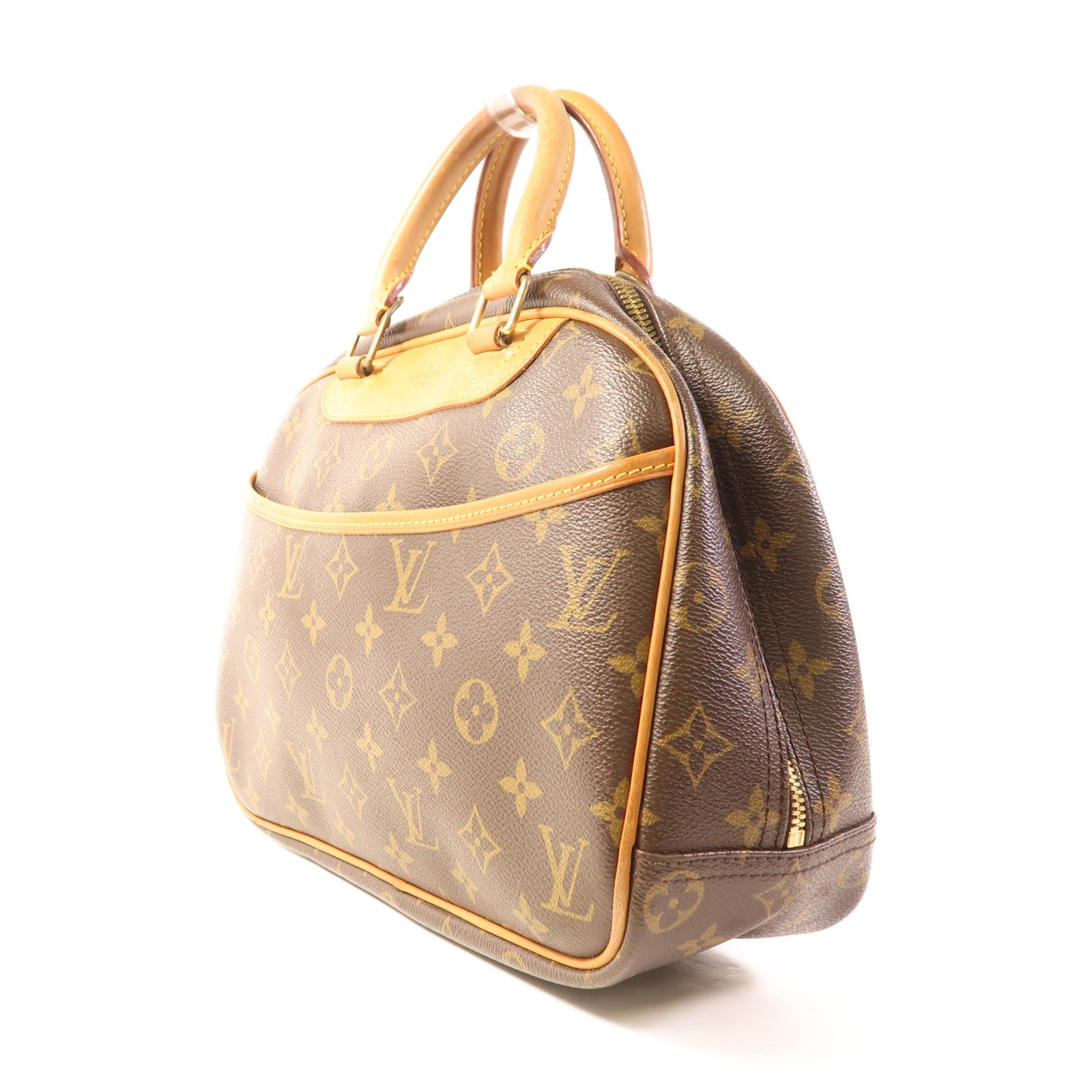 LOUIS VUITTON Monogram Trouville金扣手挽袋
