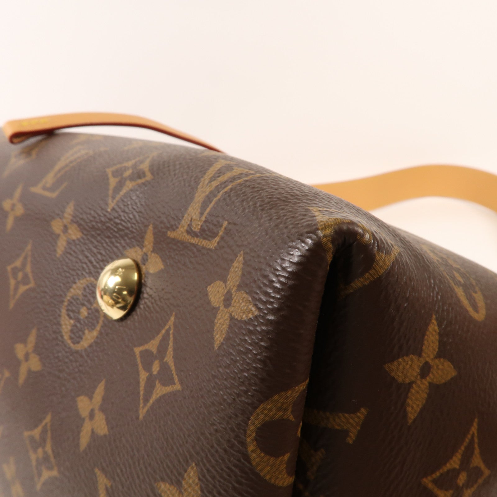 LOUIS VUITTON Monogram Carry All MM金扣肩背袋