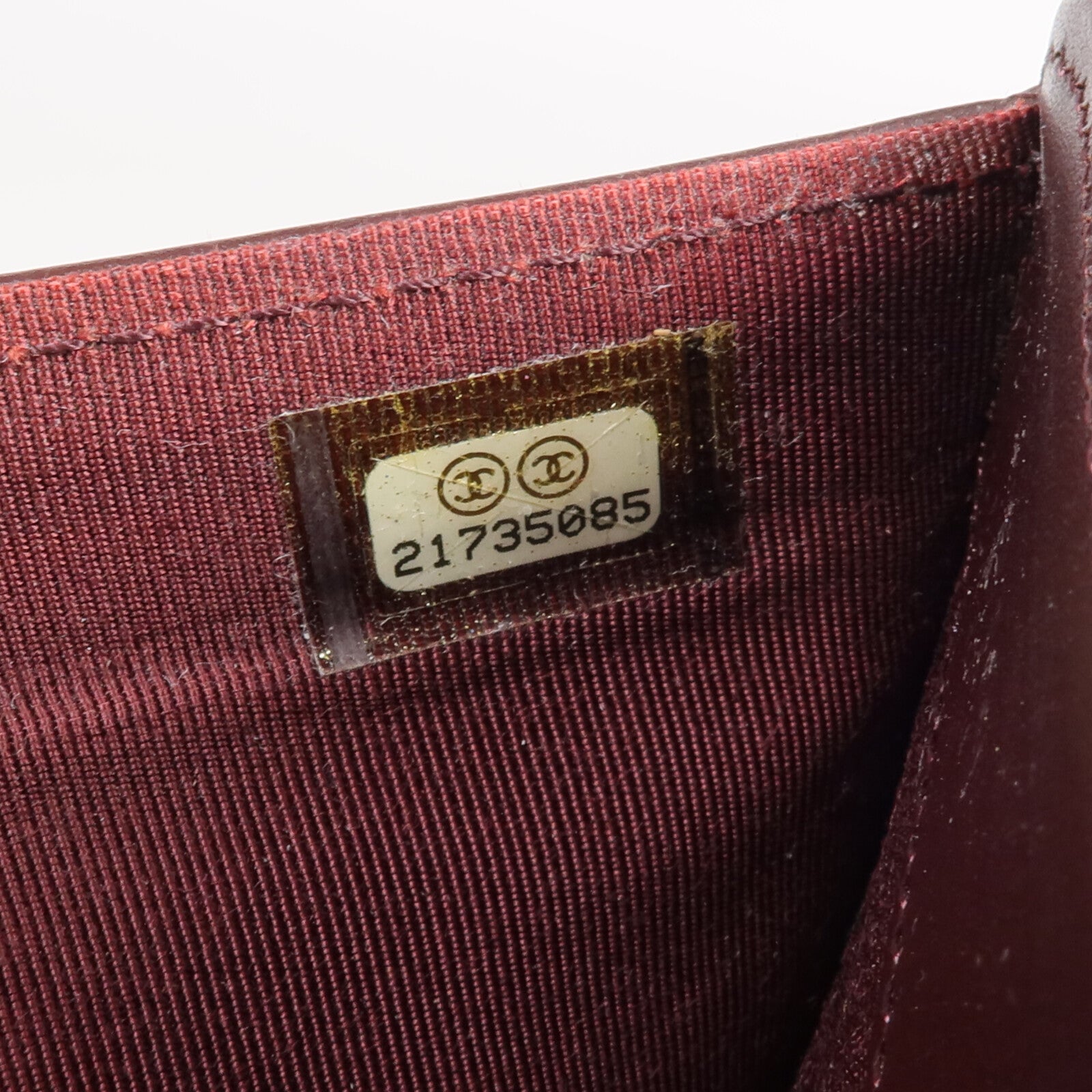 CHANEL 牛皮皮革Long Wallet金扣長錢包
