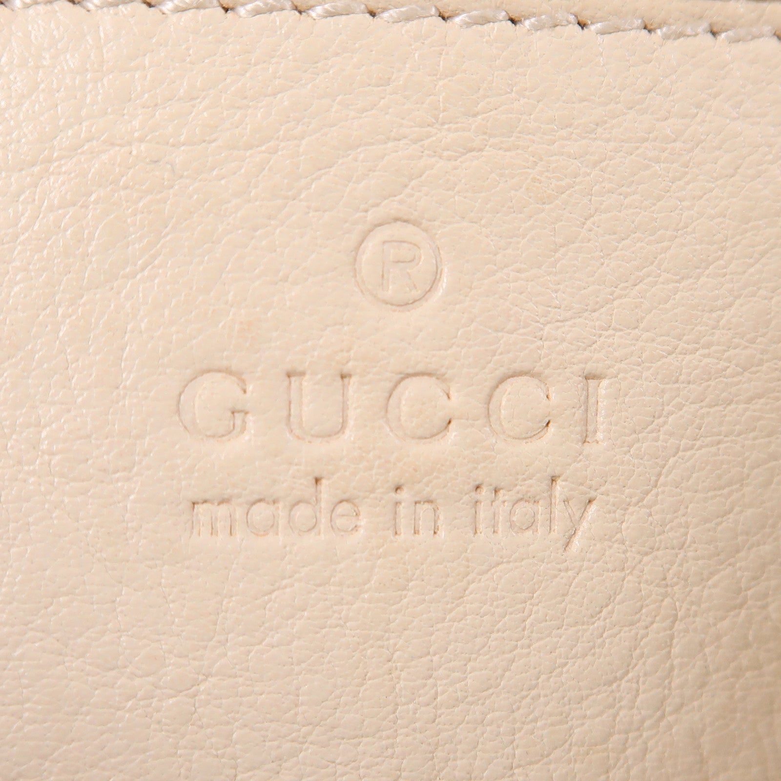 GUCCI 塗層帆布Padlock金扣肩背袋