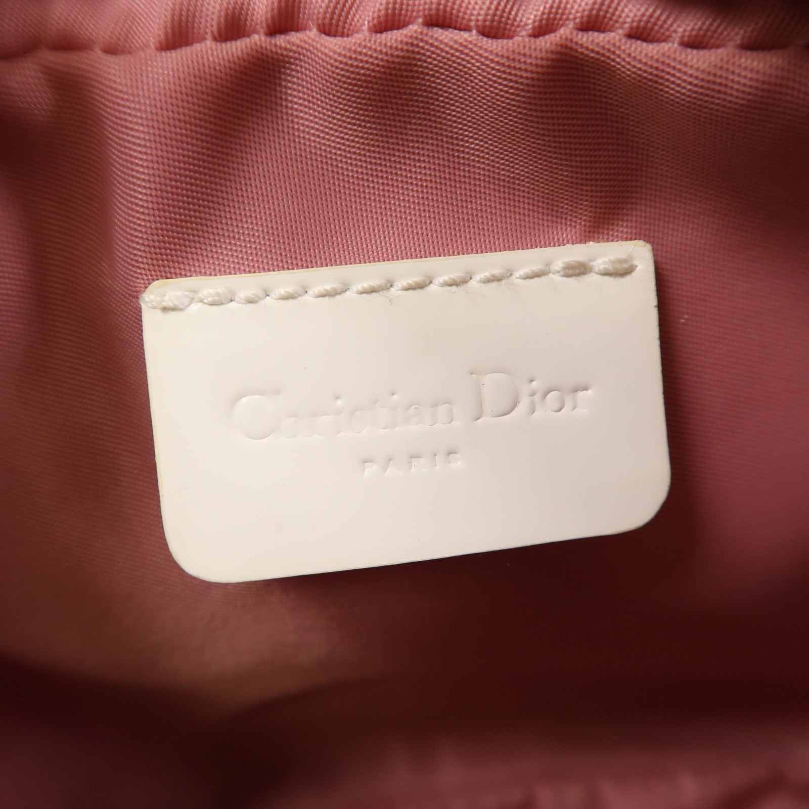 Dior 塗層帆布Clutch銀扣手拿包