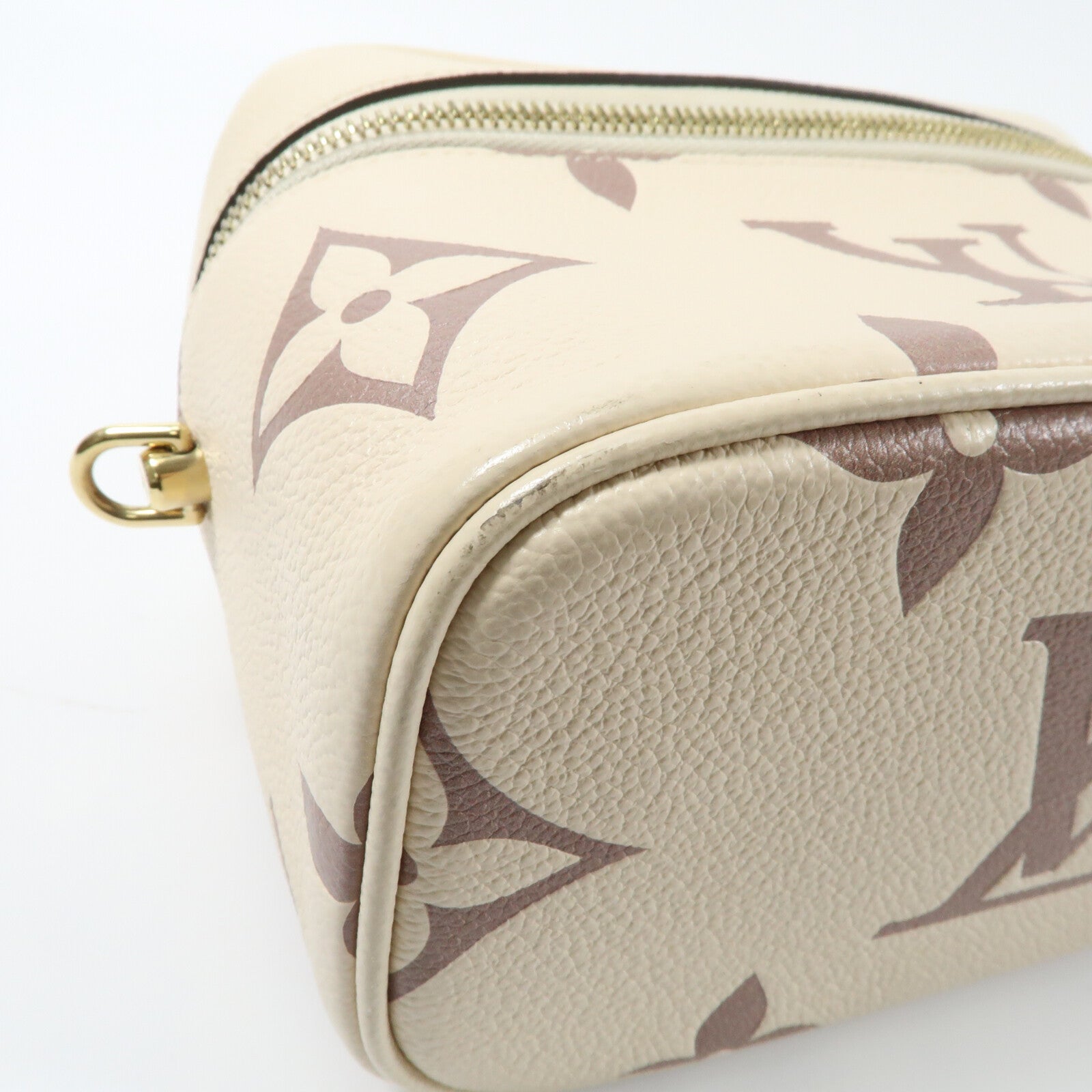 LOUIS VUITTON Monogram Empreinte Vanity PM金扣手挽肩背兩用袋