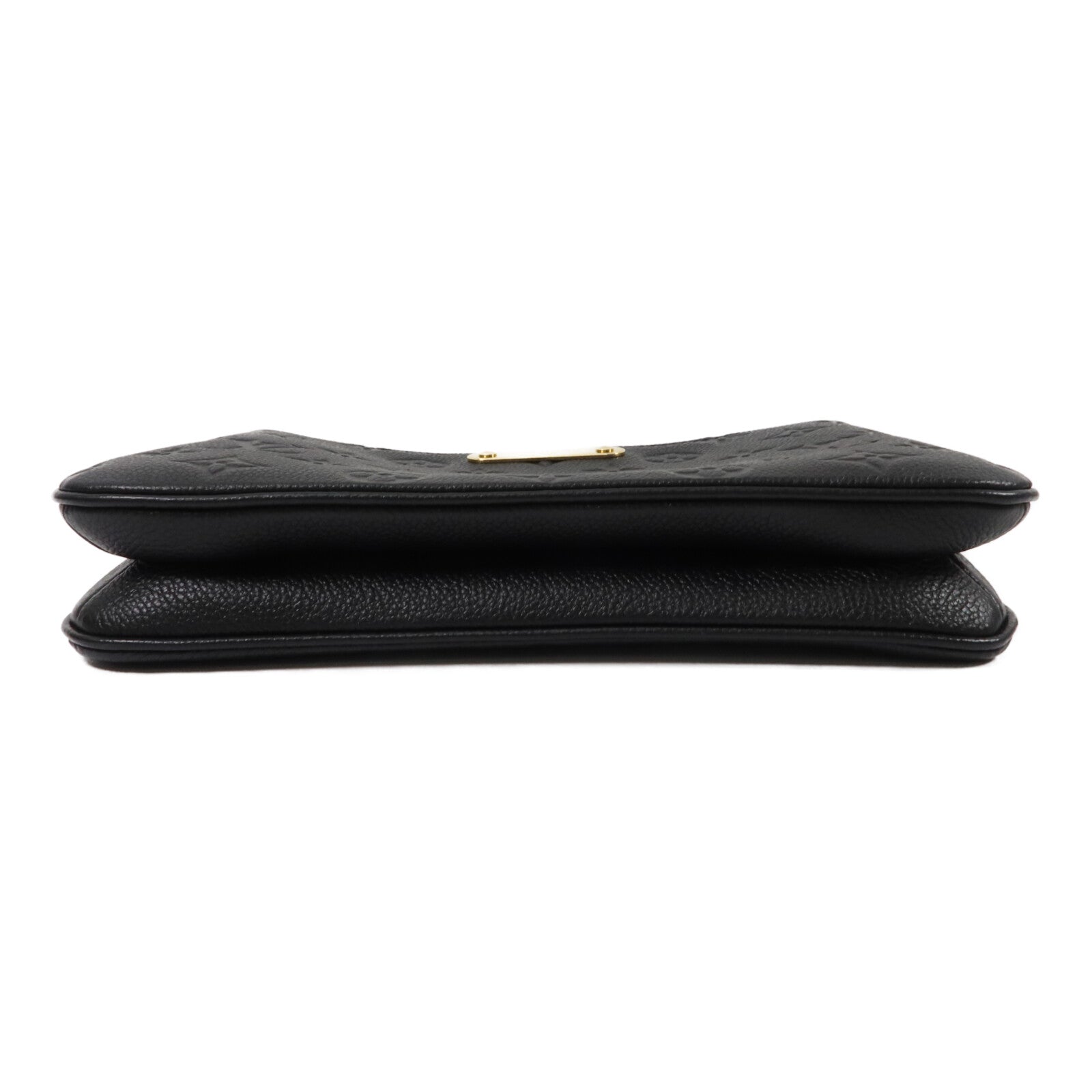 LOUIS VUITTON Monogram Empreinte Liv Pochette鏈帶手挽肩背兩用袋