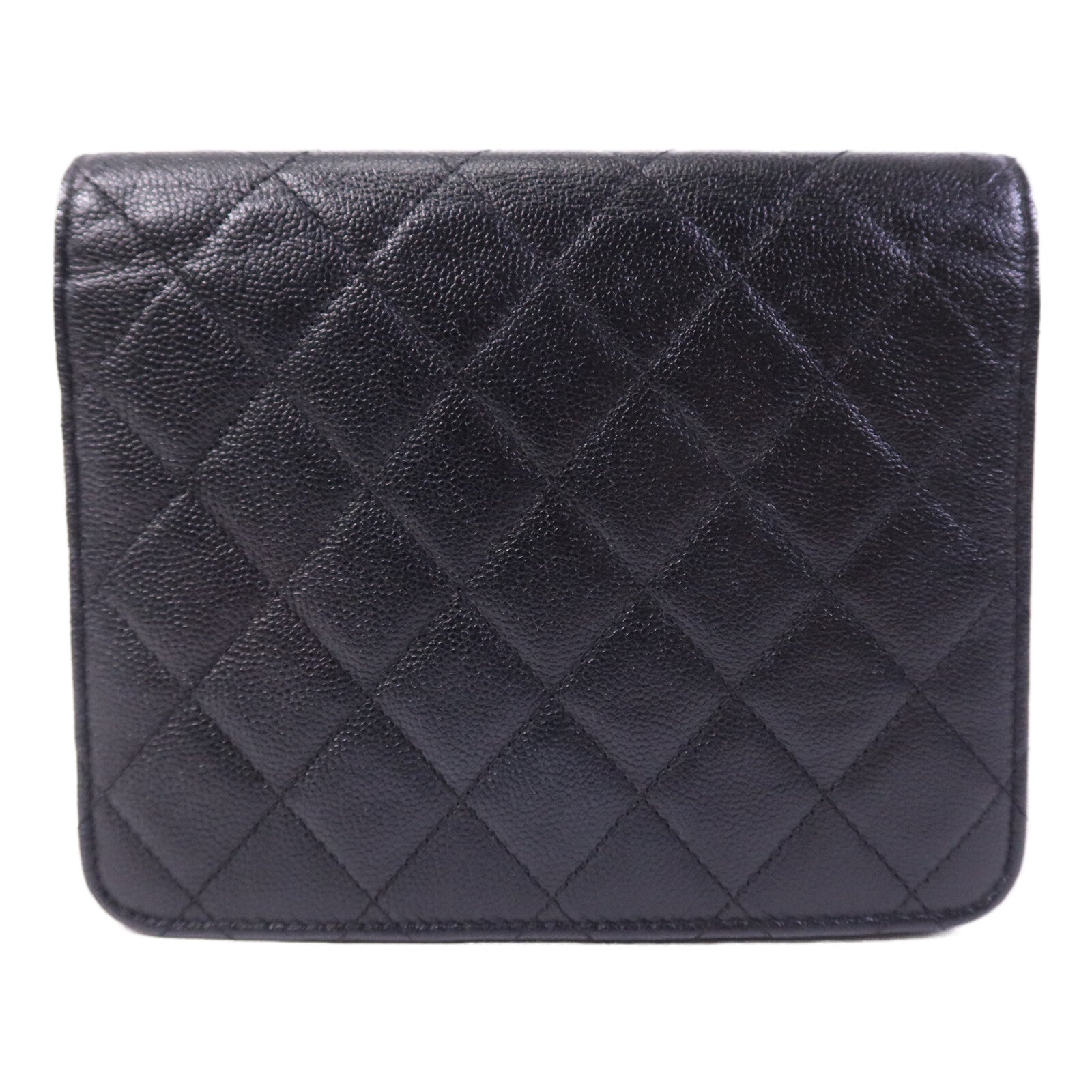 CHANEL 牛皮皮革WOC Wallet On Chain銀扣鏈帶肩背袋