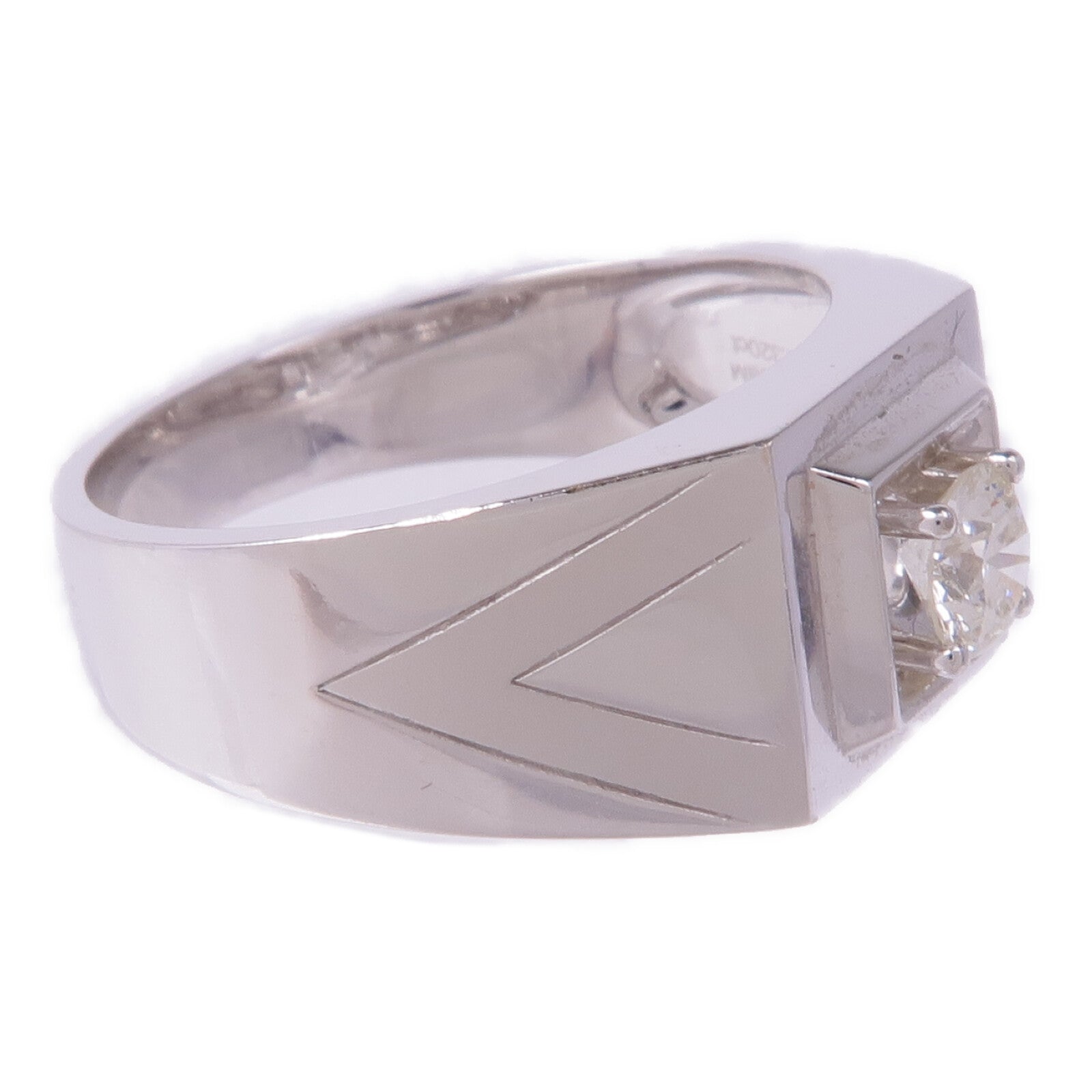 JEWELRY 18K白金Diamond Ring鑽石戒指US#8