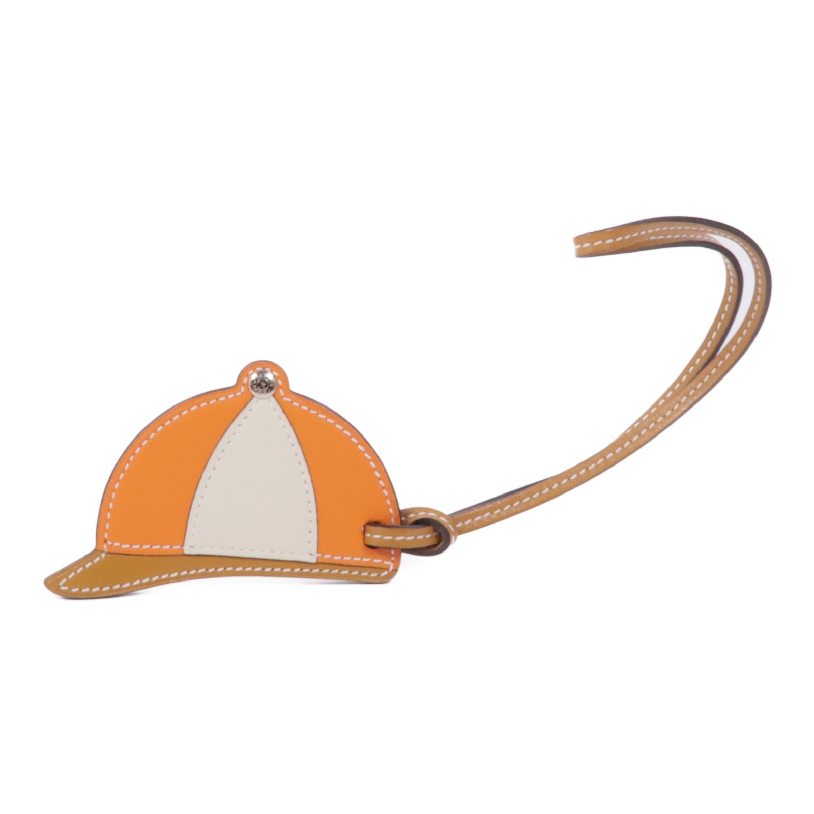 HERMES Swift皮革Paddock Bombe掛飾