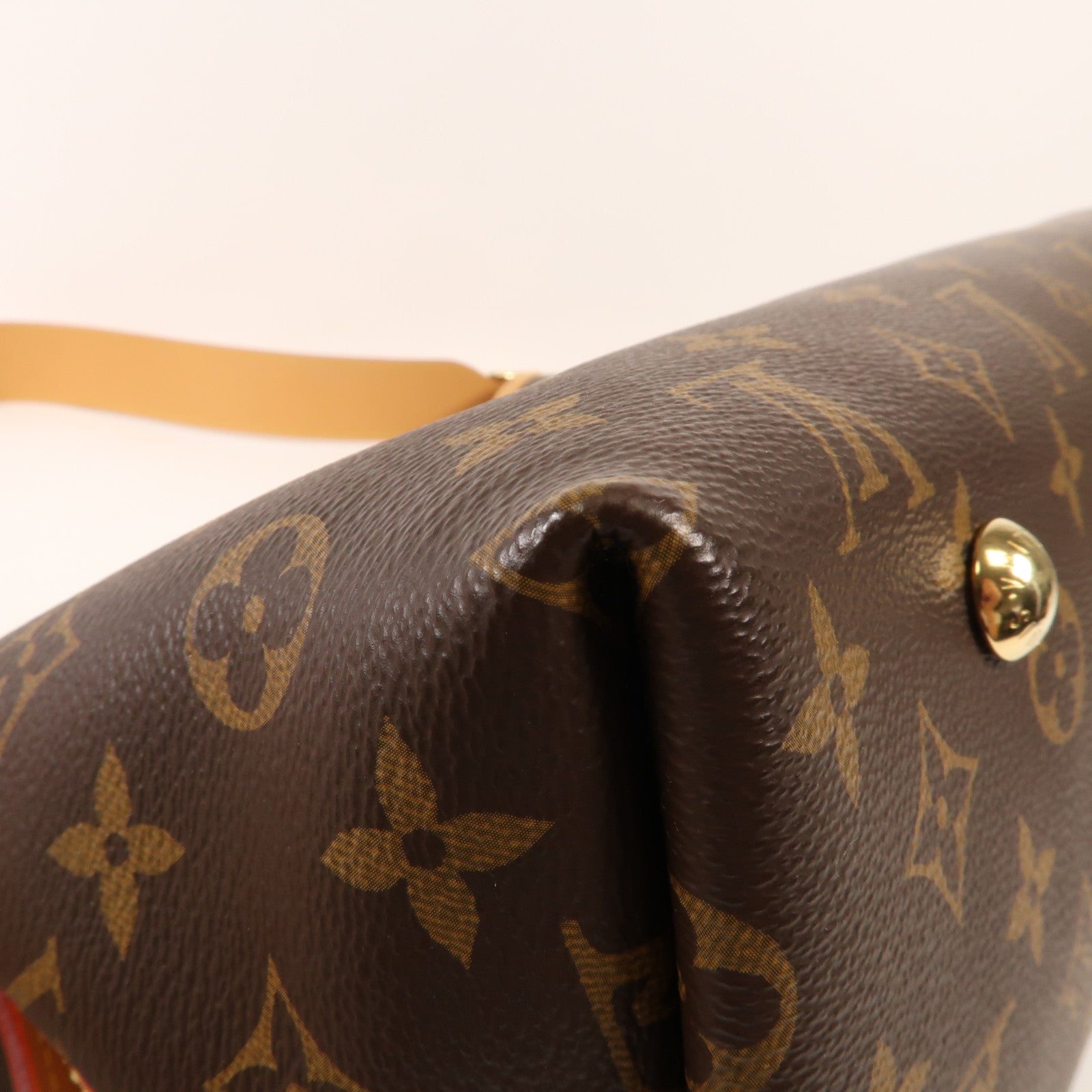 LOUIS VUITTON Monogram Carry All MM金扣肩背袋
