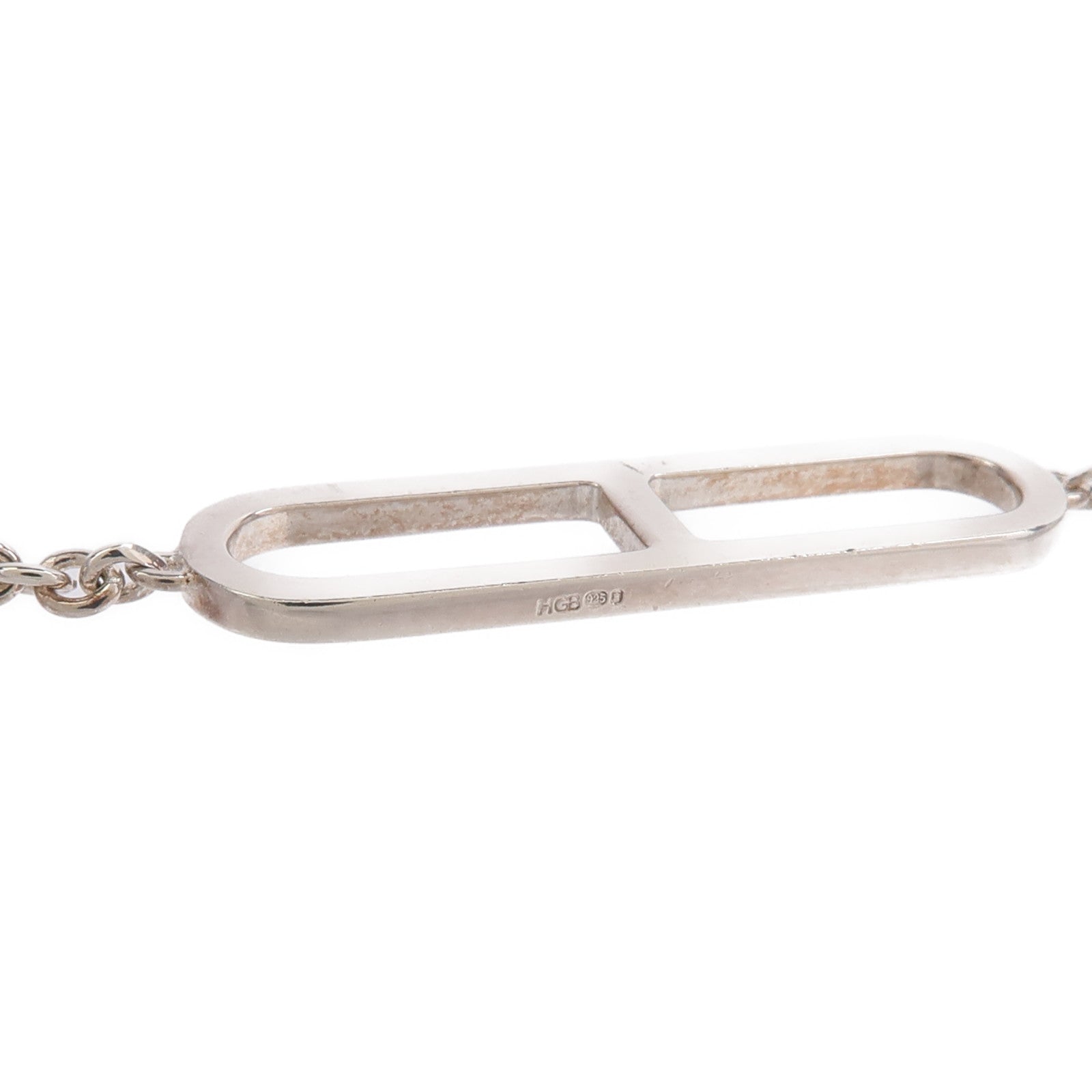 HERMES 925純銀Ever Chaine d'Ancre Long Necklace項鍊