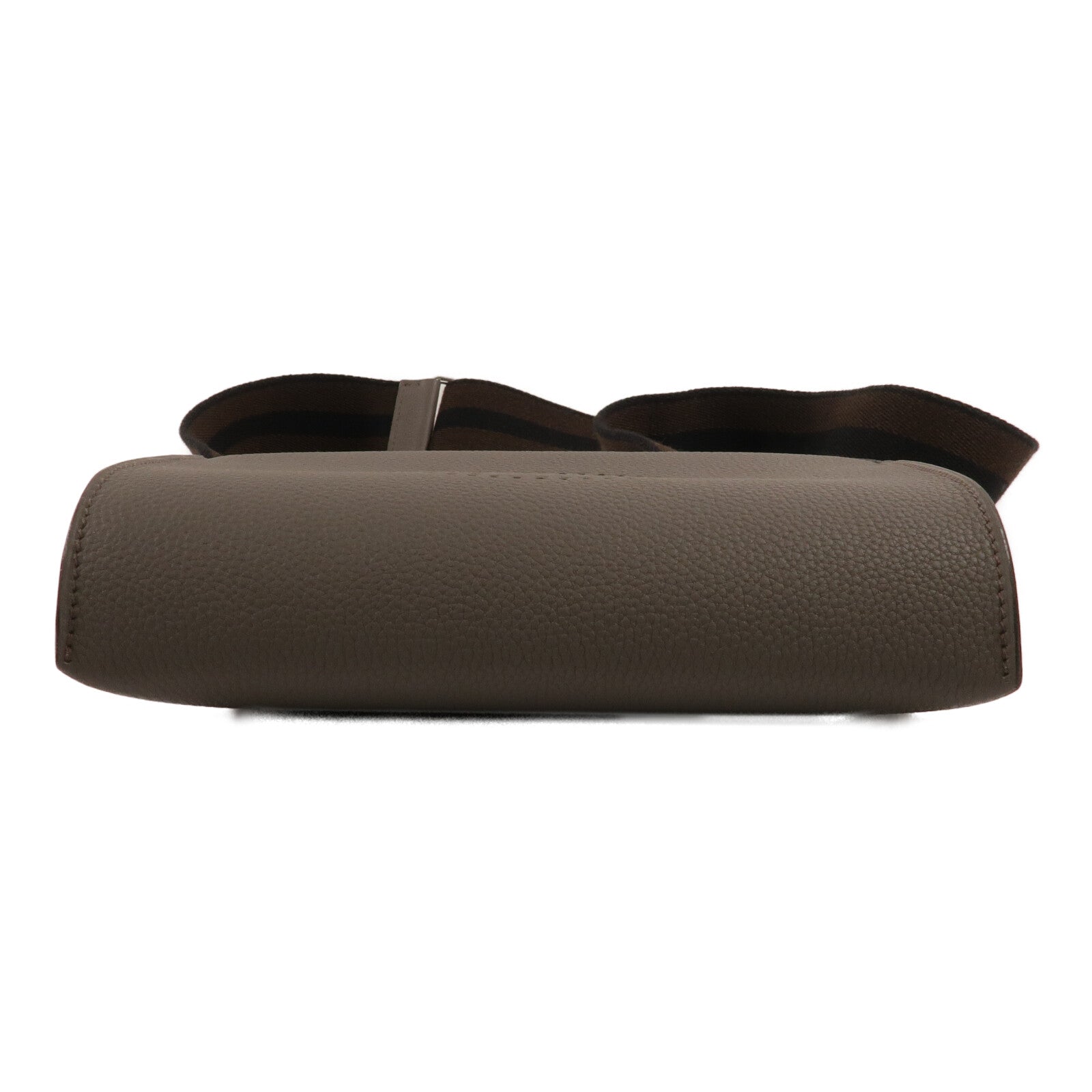 HERMES Epsom皮革Videpoches肩背袋Etain