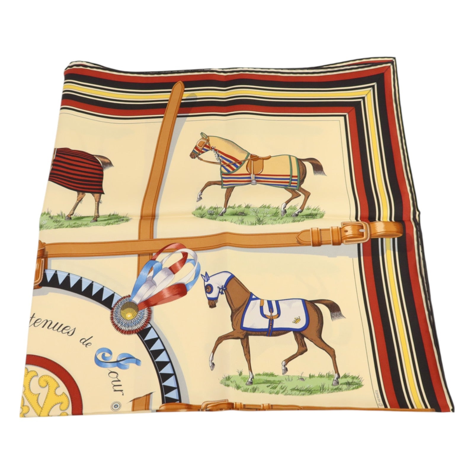 HERMES 絲質Scarf 90x90絲巾