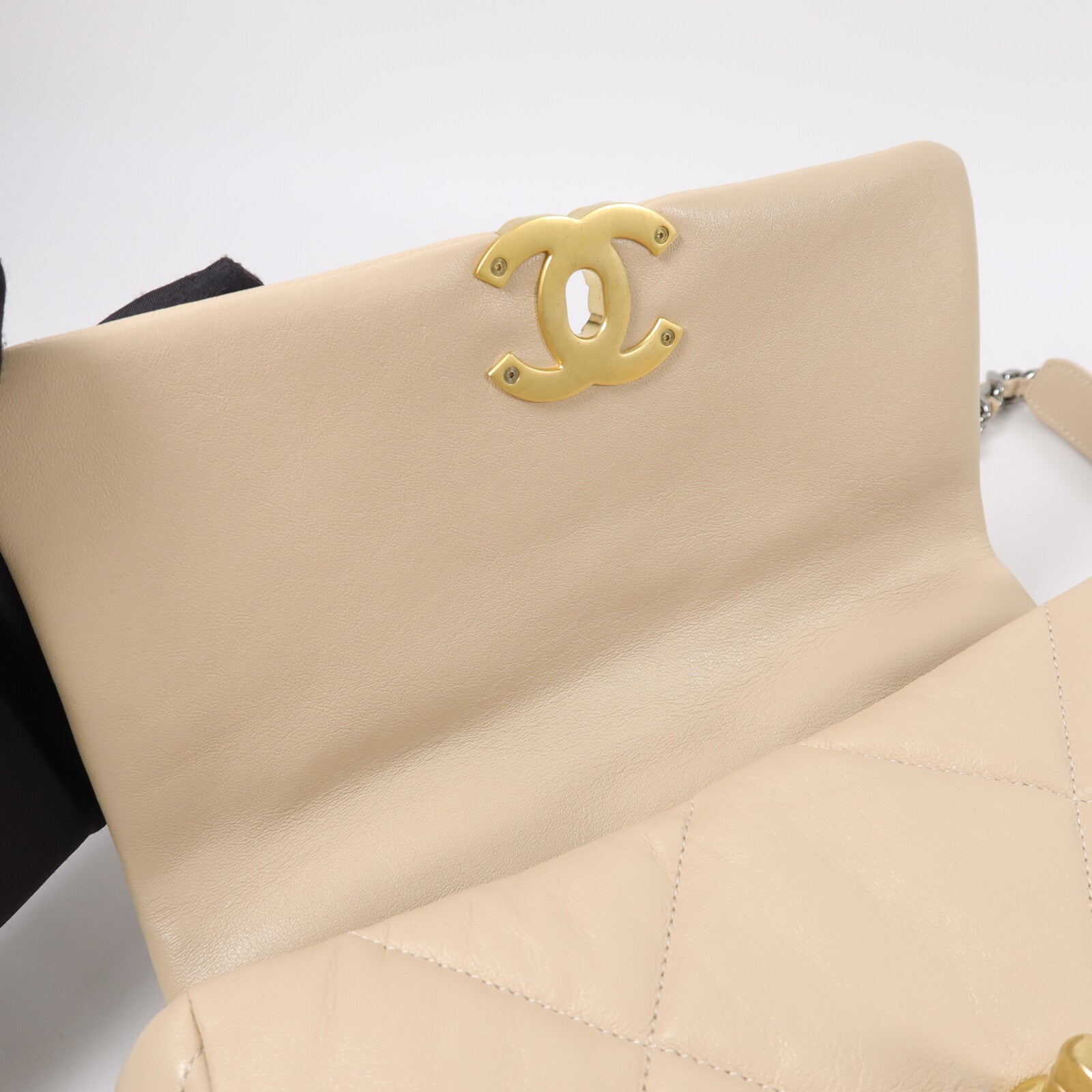 CHANEL 牛皮皮革Chanel 19手挽肩背兩用袋