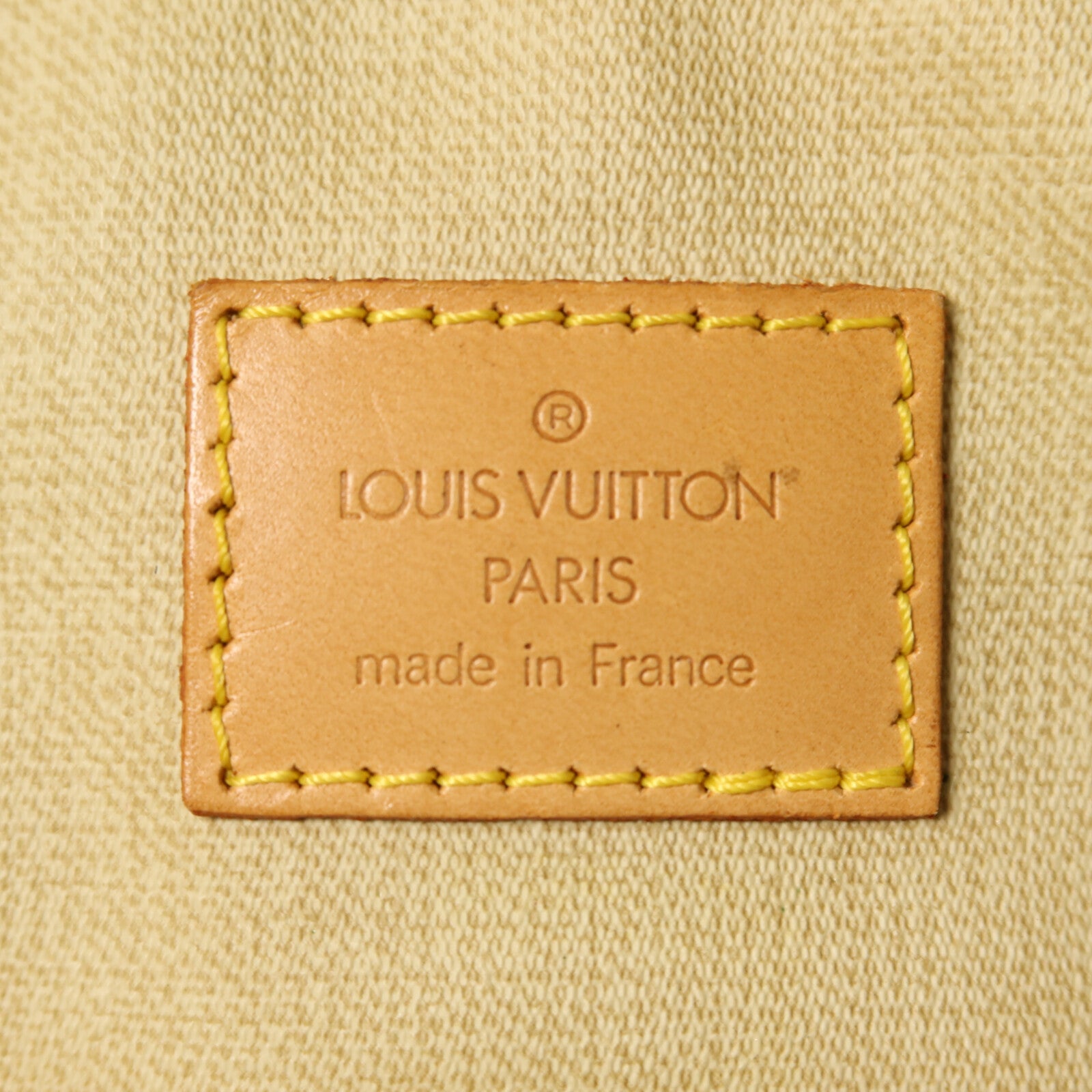 LOUIS VUITTON Monogram Deauville金扣手挽袋