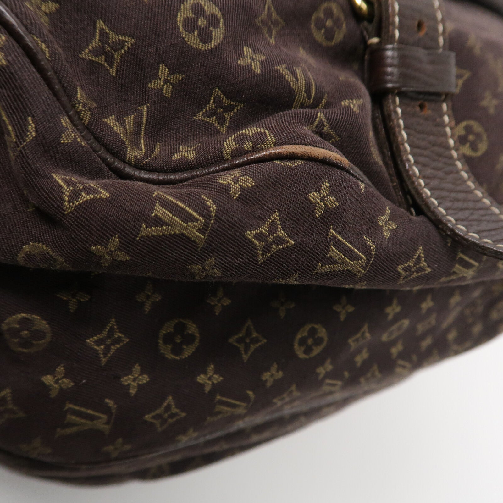 LOUIS VUITTON Monogram Mini Lin Saumur XL肩背袋