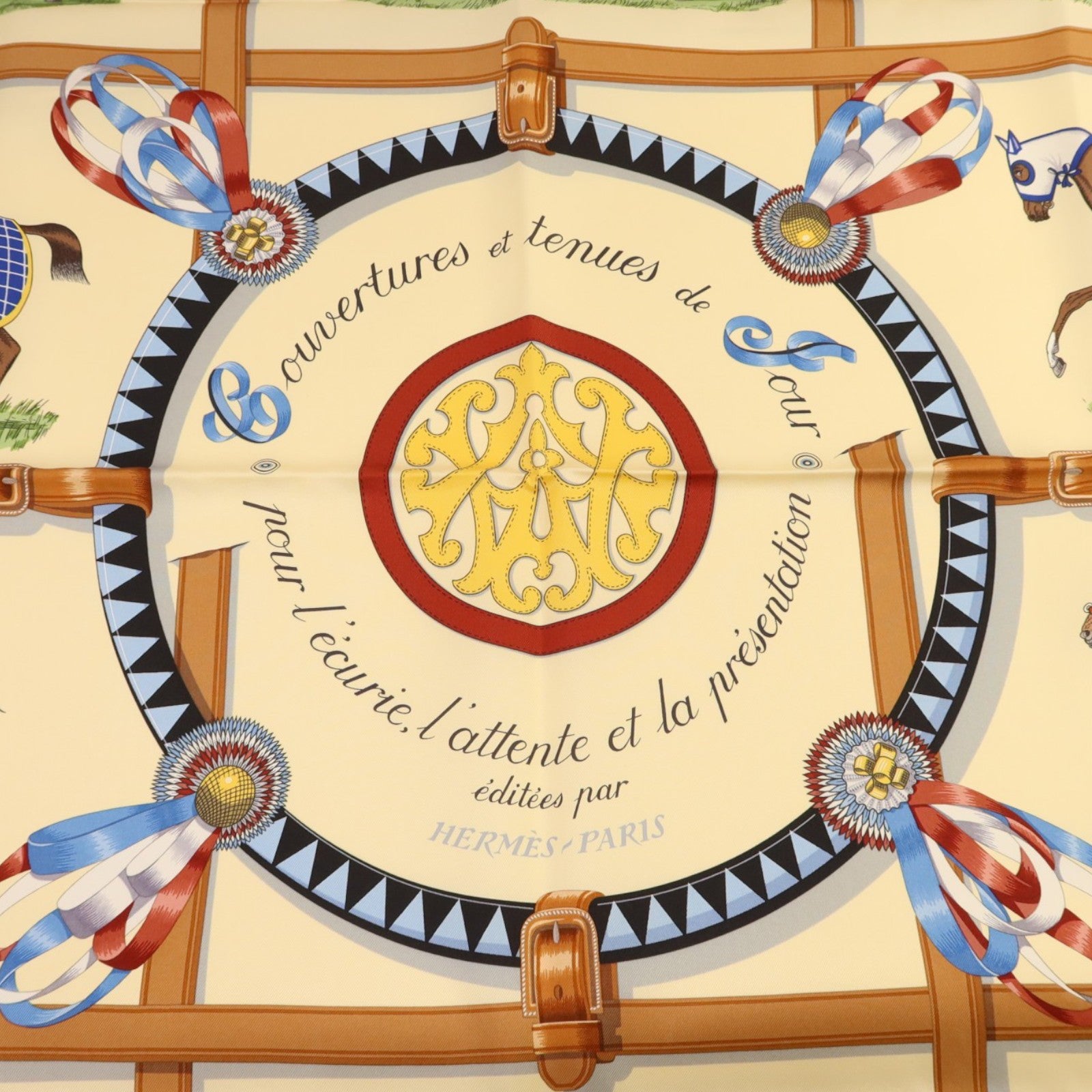 HERMES 絲質Scarf 90x90絲巾