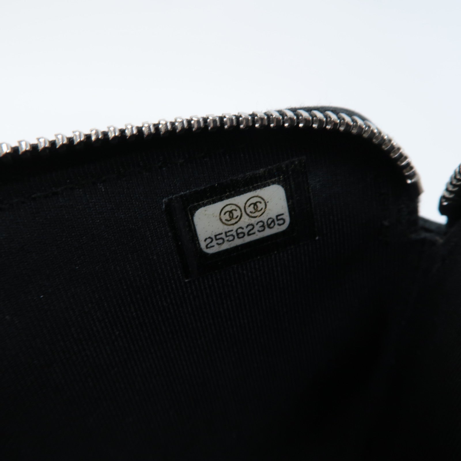CHANEL 【激減優惠】菱格羊皮皮革Shoulder Bag銀扣鏈帶肩背袋黑色