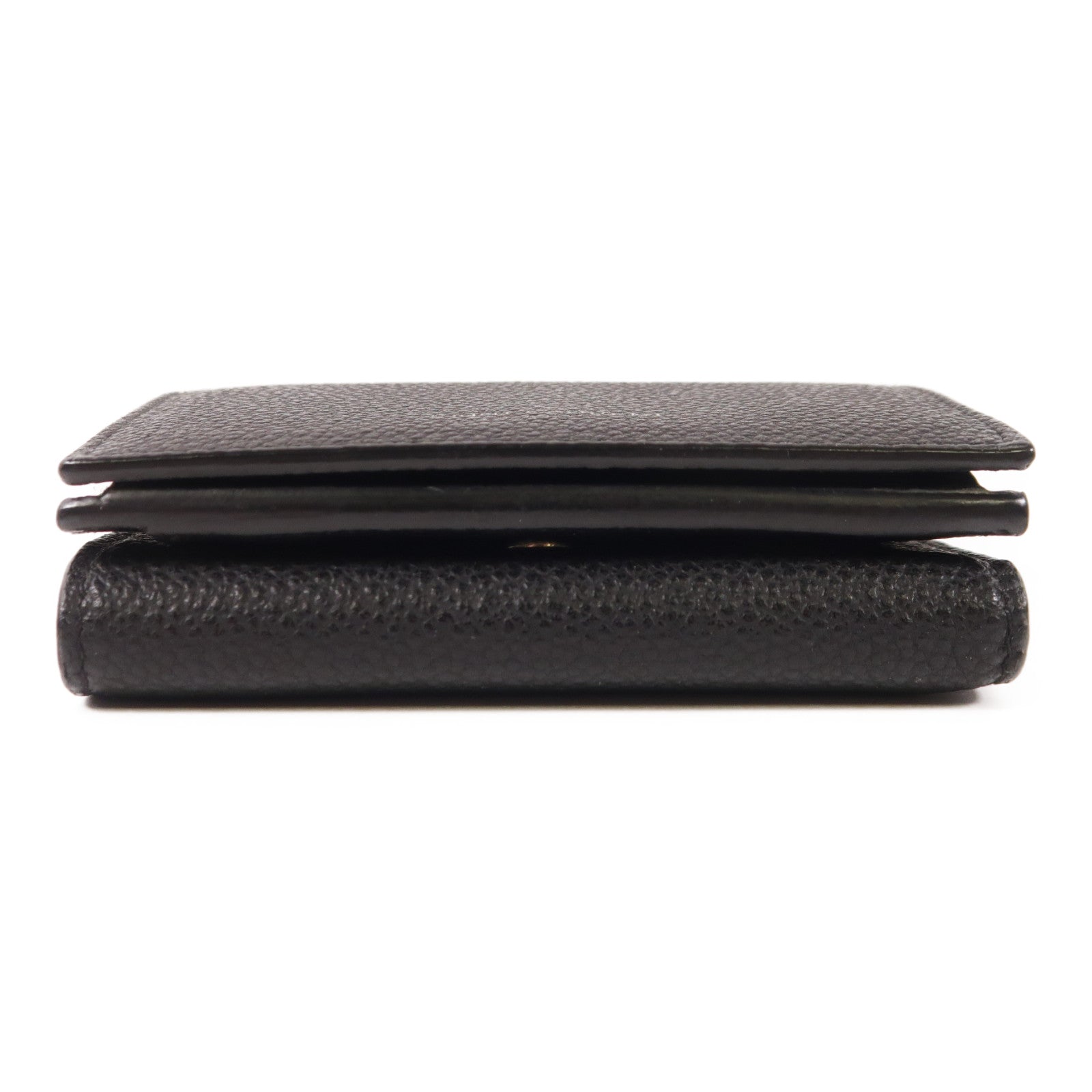 SAINT LAURENT 牛皮皮革Wallet銀扣錢包
