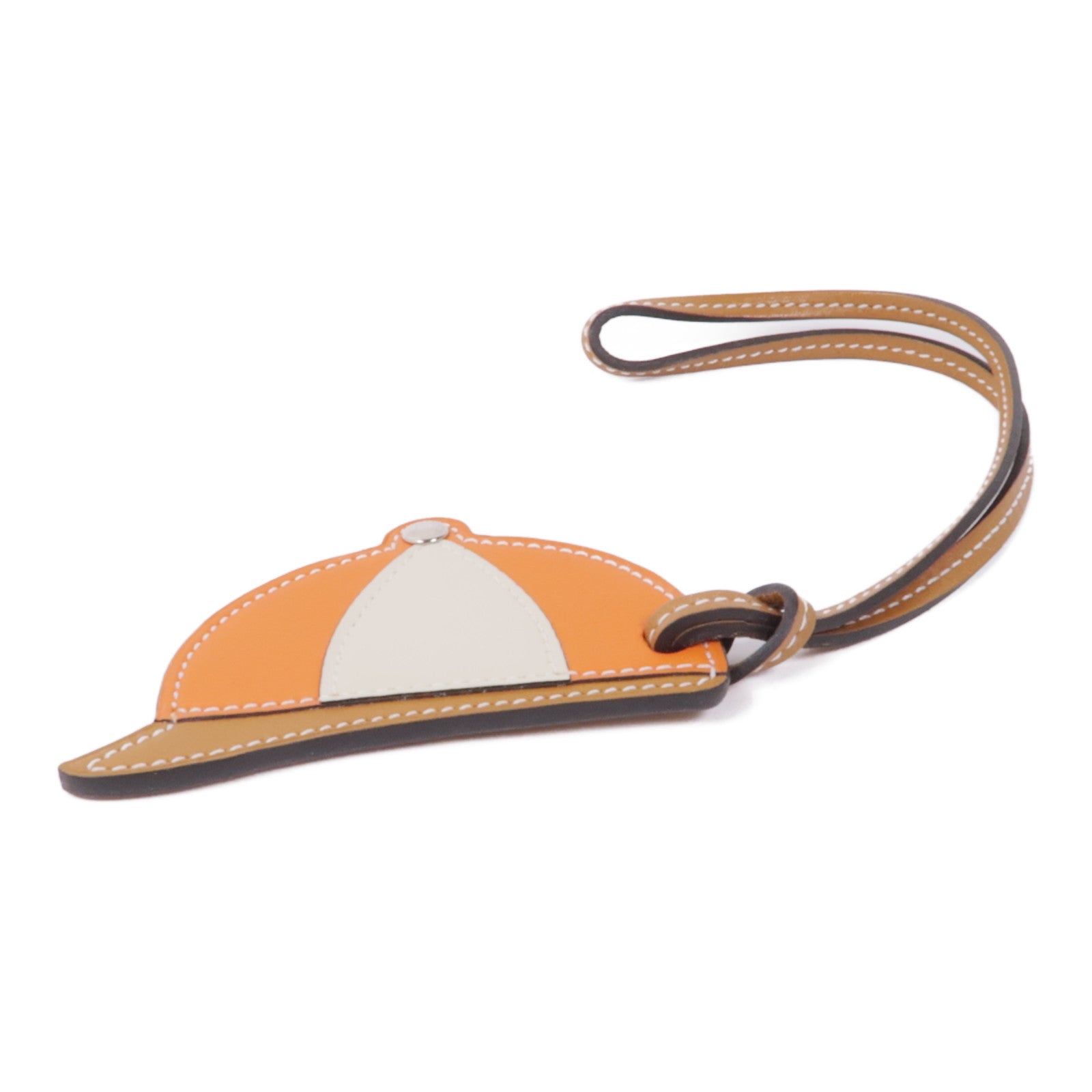 HERMES Swift皮革Paddock Bombe掛飾