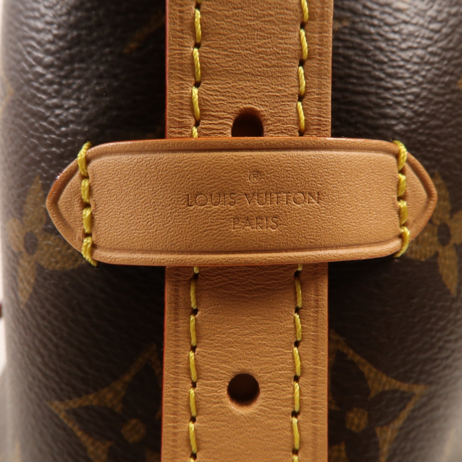 LOUIS VUITTON Monogram Carry All MM金扣肩背袋