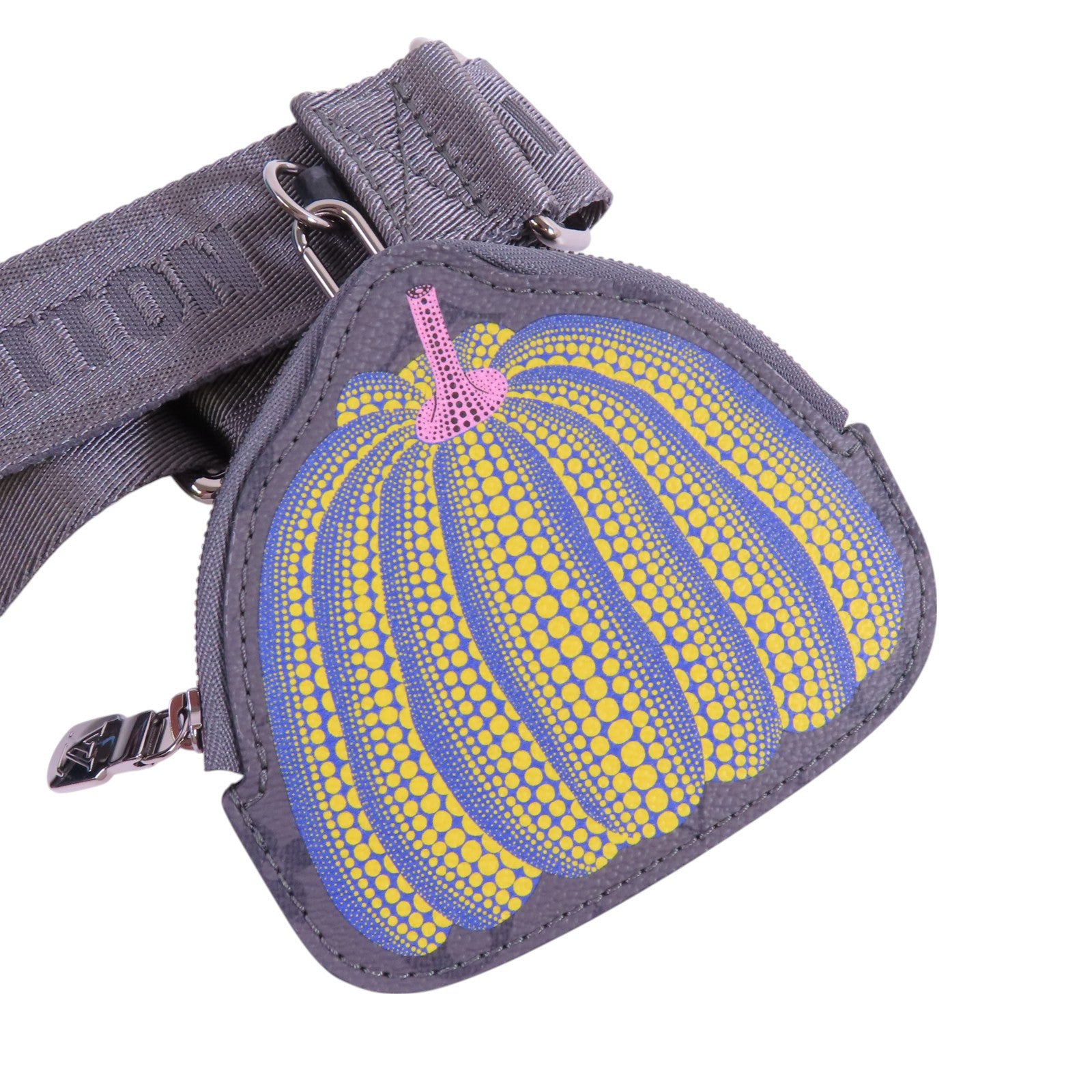 LOUIS VUITTON Monogram Eclipse YK x Trio Messenger銀扣肩背袋