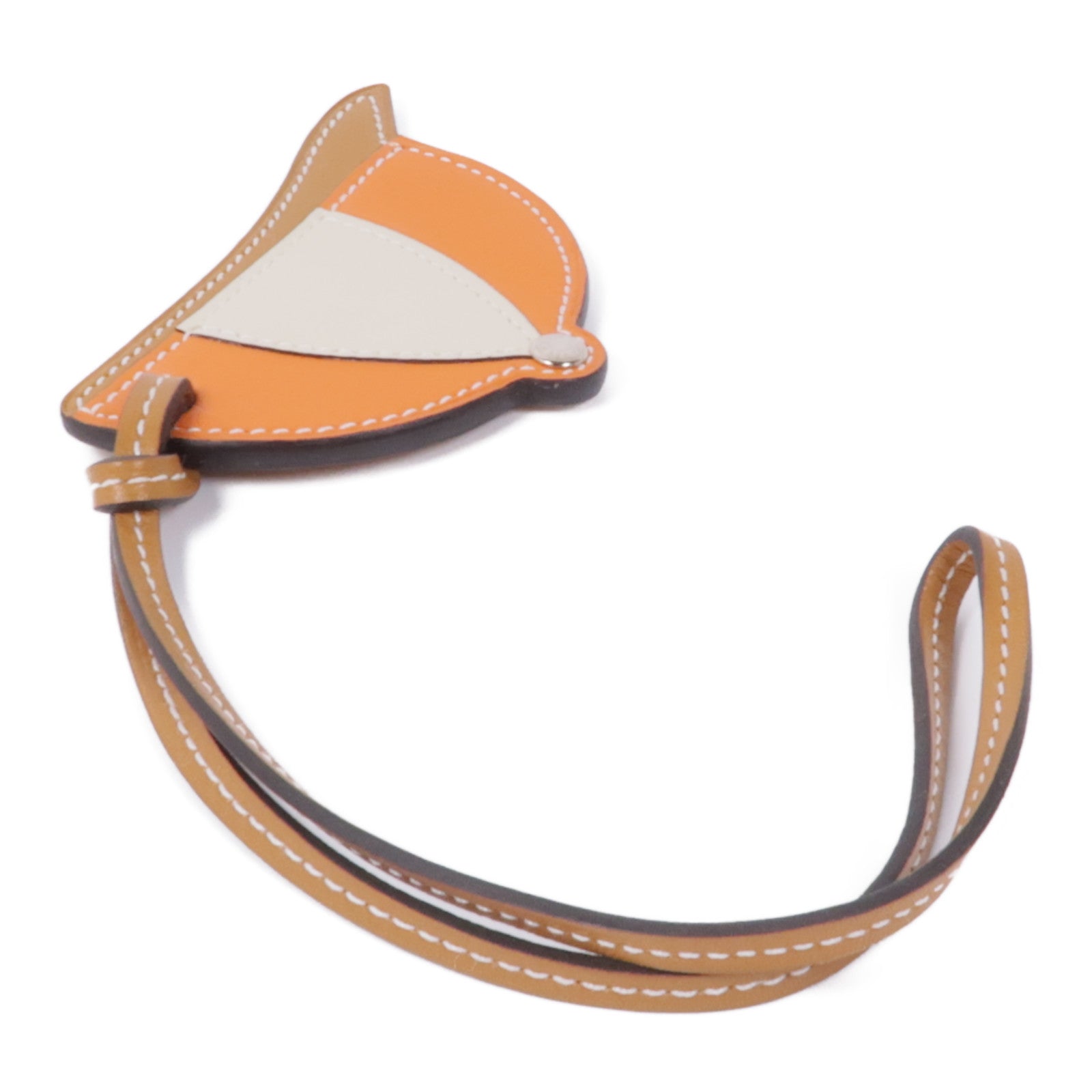 HERMES Swift皮革Paddock Bombe掛飾