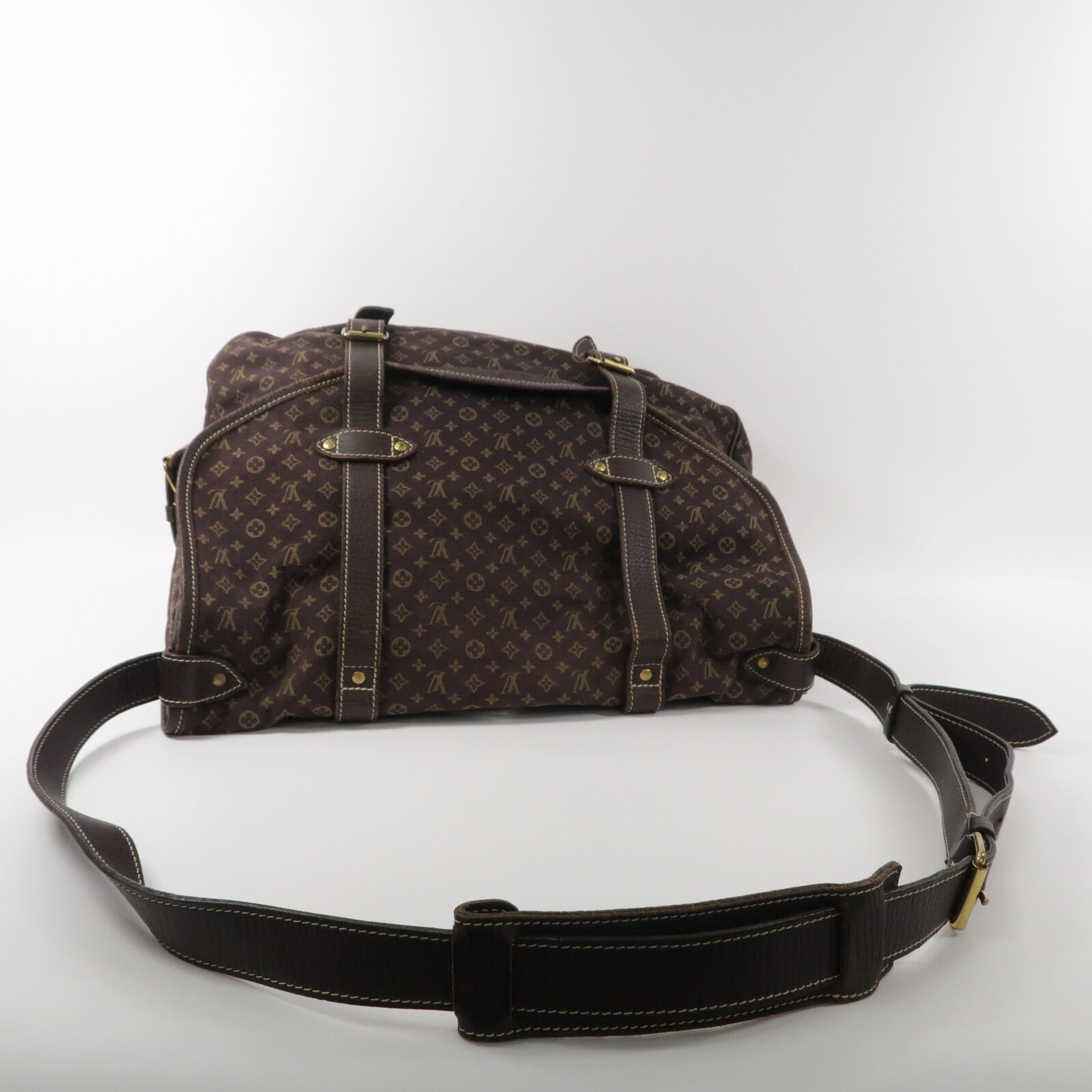 LOUIS VUITTON Monogram Mini Lin Saumur XL肩背袋