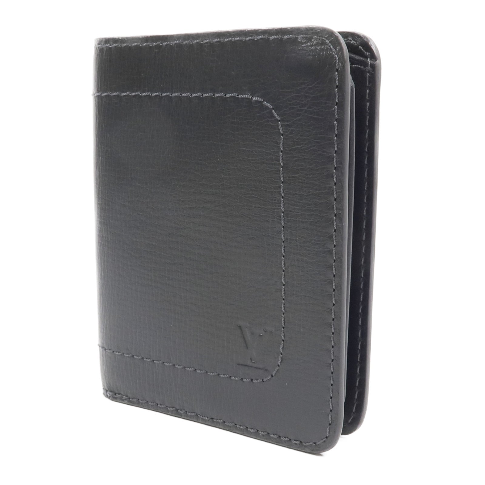 LOUIS VUITTON 牛皮皮革Utah Flap Wallet錢包