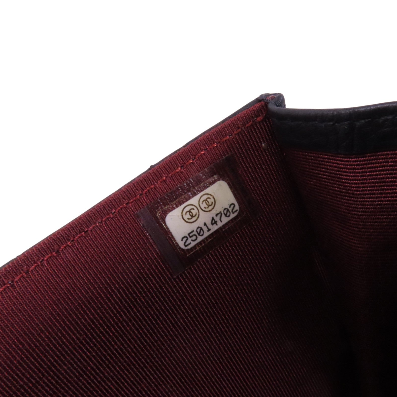 CHANEL 牛皮皮革Archi Chic Square WOC金扣鏈帶肩背袋