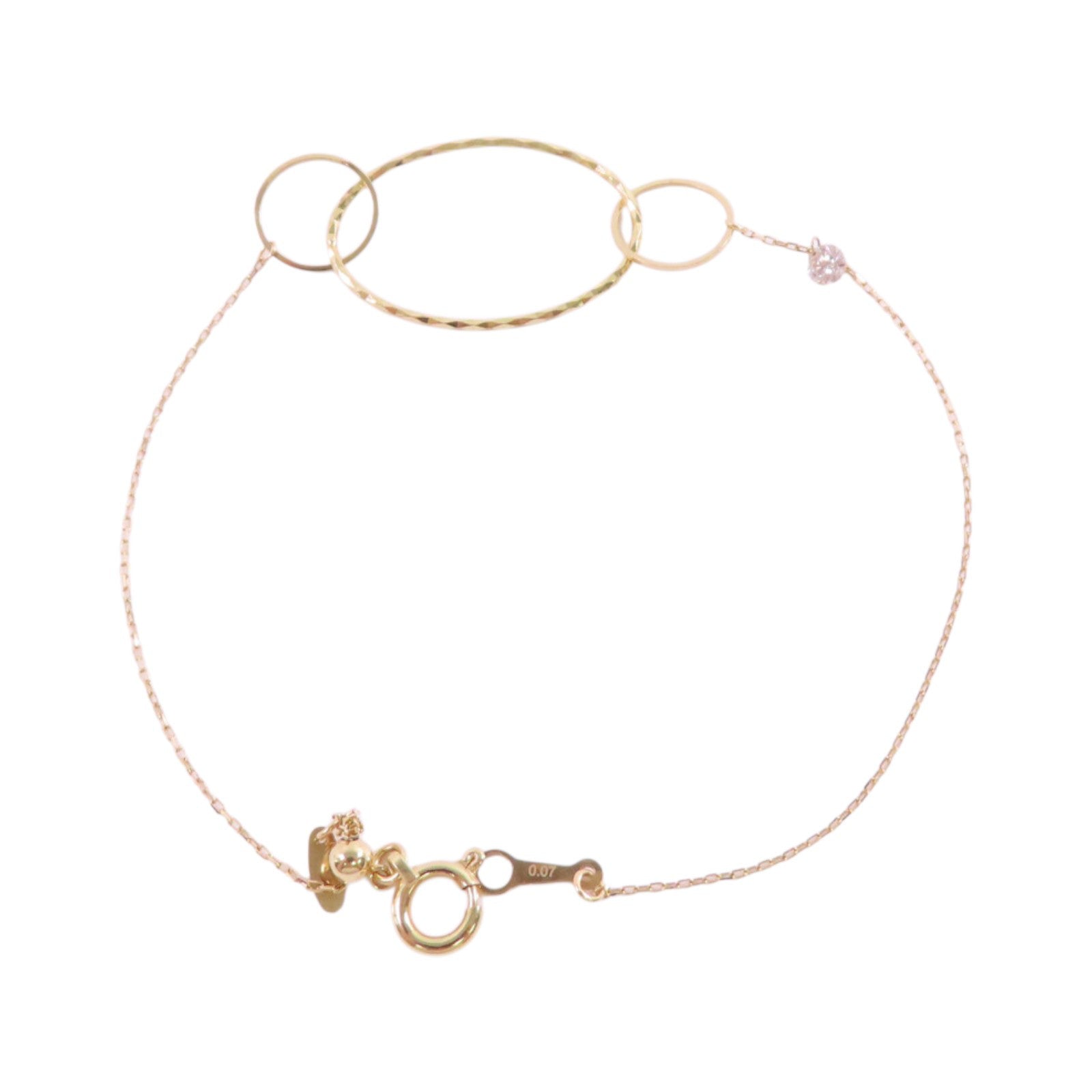JEWELRY 18K黃金/鑽石Diamond Bracelet手鏈