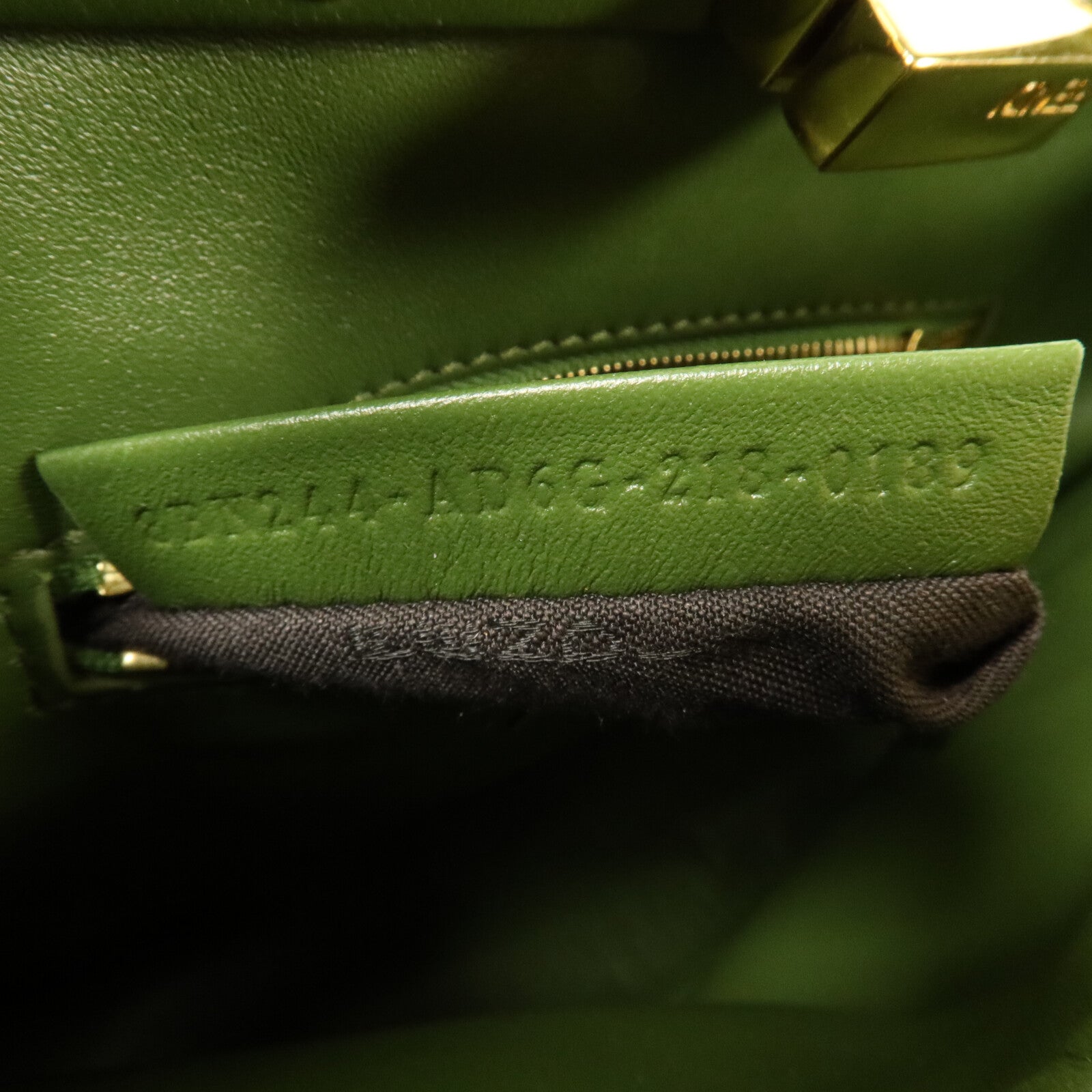 FENDI 羊皮皮革Peekaboo Mini手挽肩背兩用袋