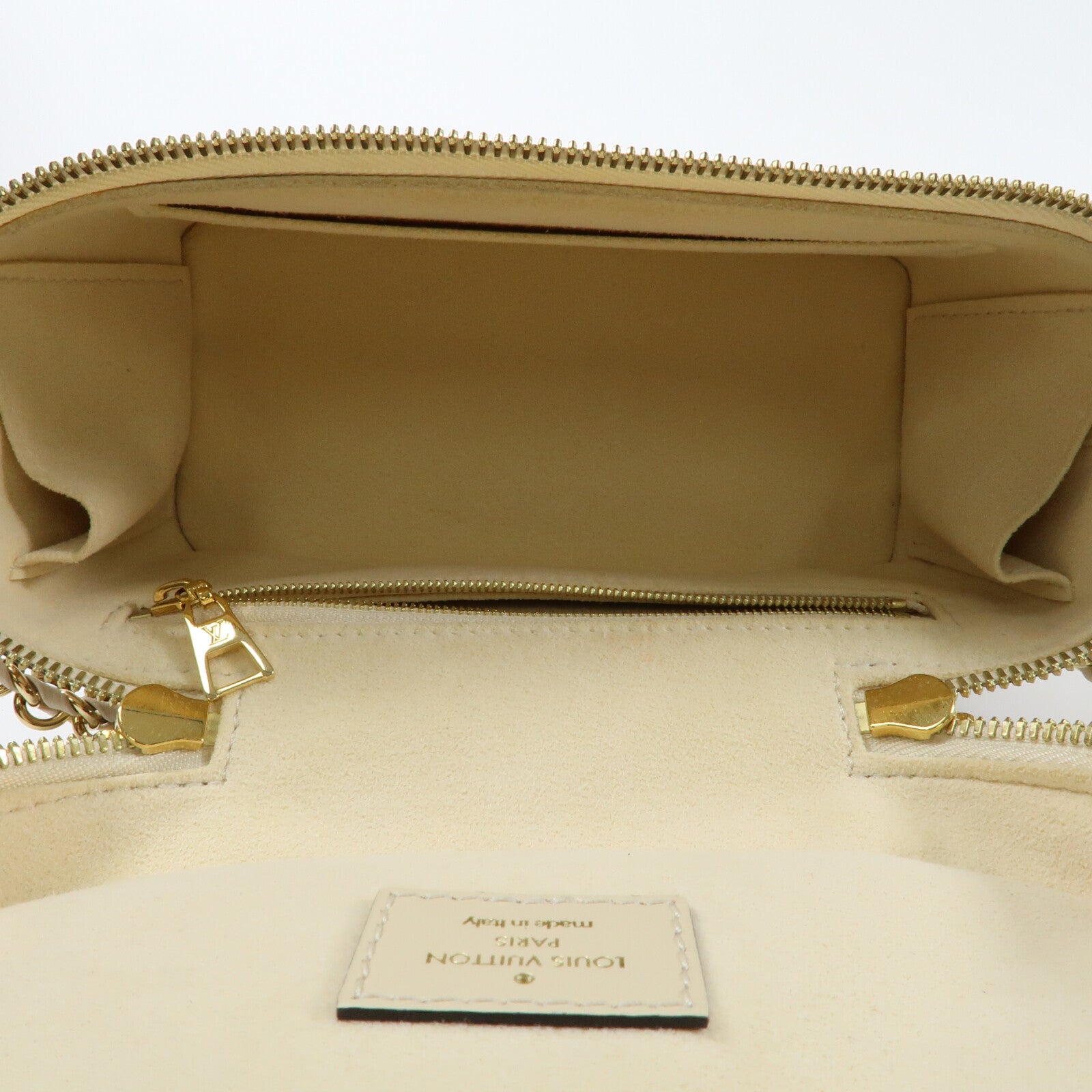 LOUIS VUITTON Monogram Empreinte Vanity PM金扣手挽肩背兩用袋