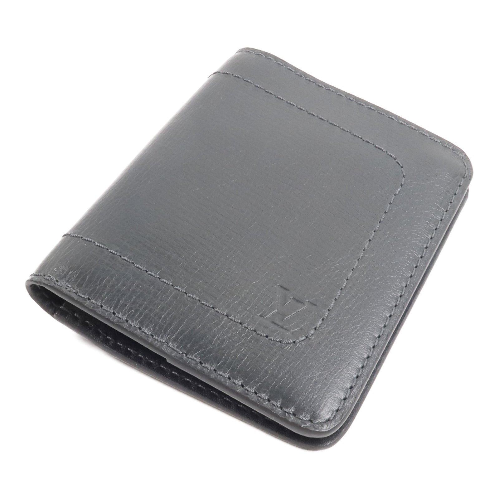 LOUIS VUITTON 牛皮皮革Utah Flap Wallet錢包