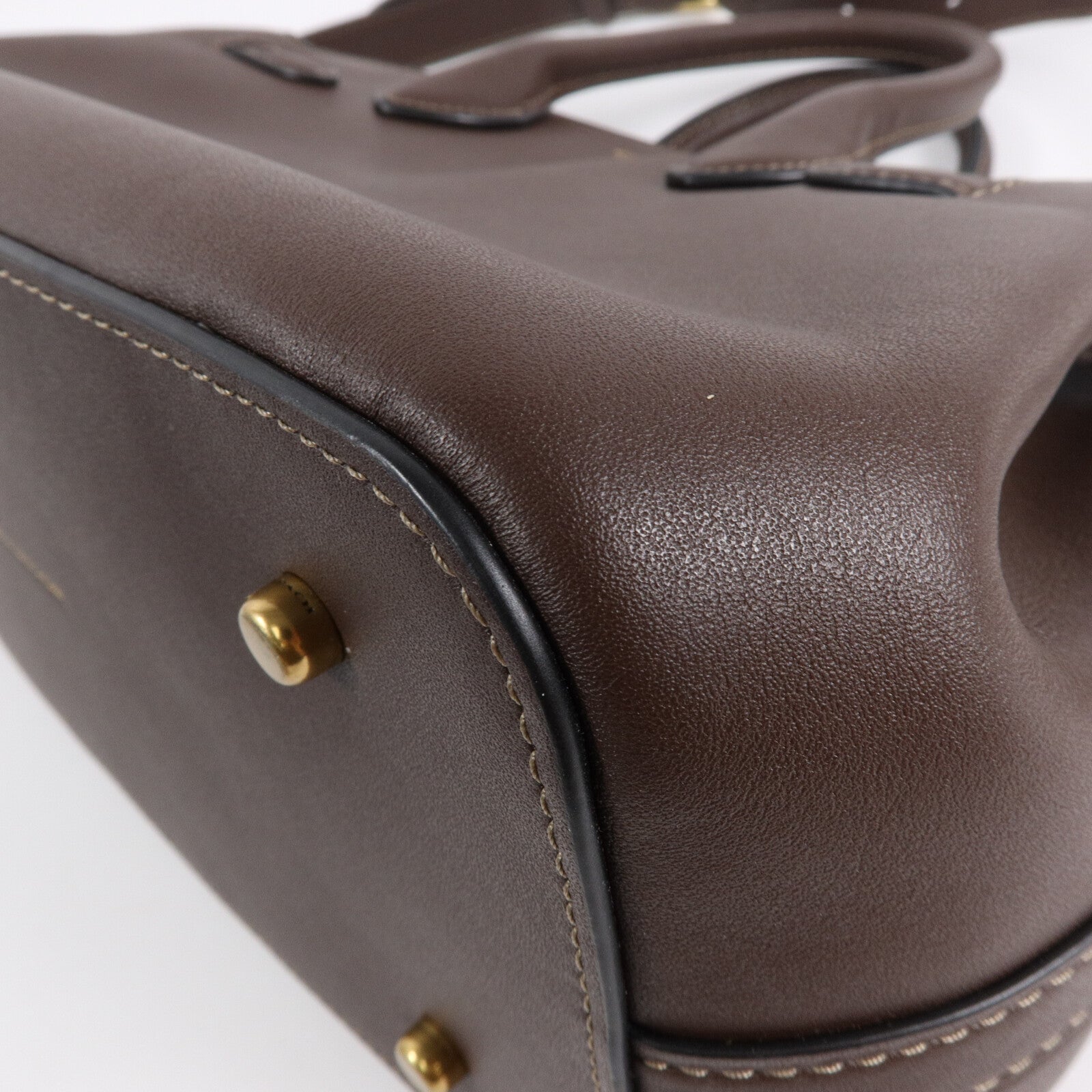 COACH 牛皮皮革2 Way Shoulder手挽肩背兩用袋