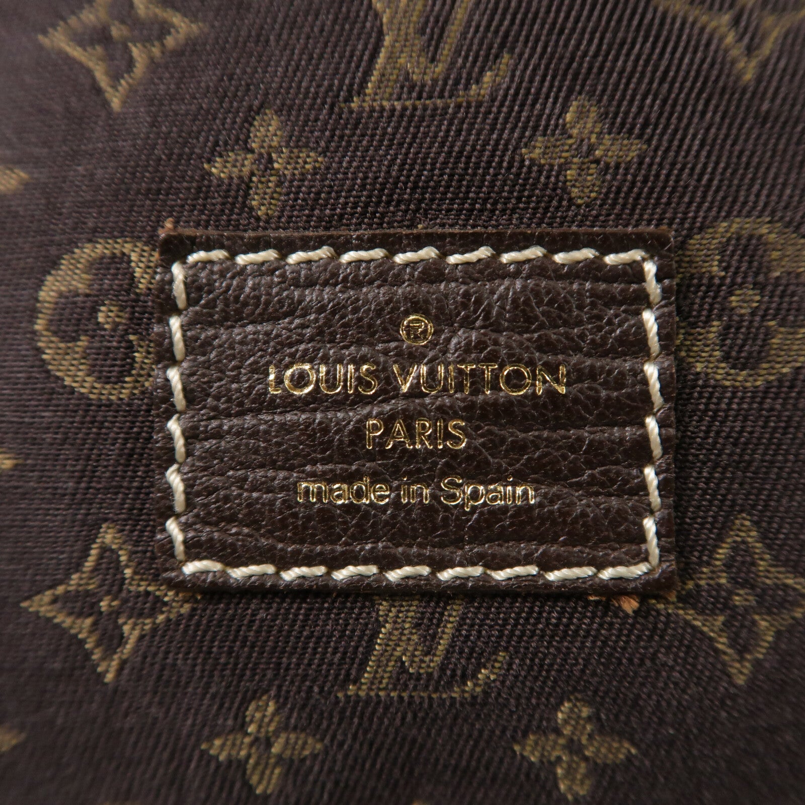 LOUIS VUITTON Monogram Mini Lin Saumur XL肩背袋