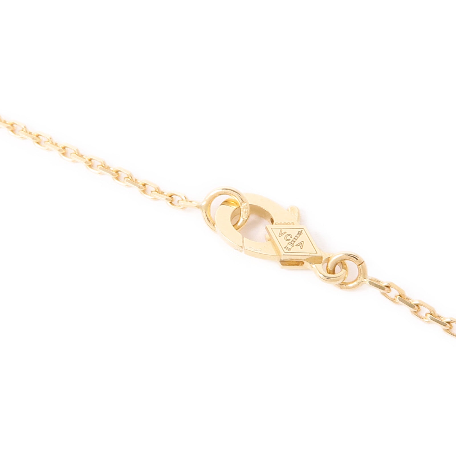 Van Cleef & Arpels 【激減優惠】18K黃金Vintage Alhambra Necklace鑽石項鍊