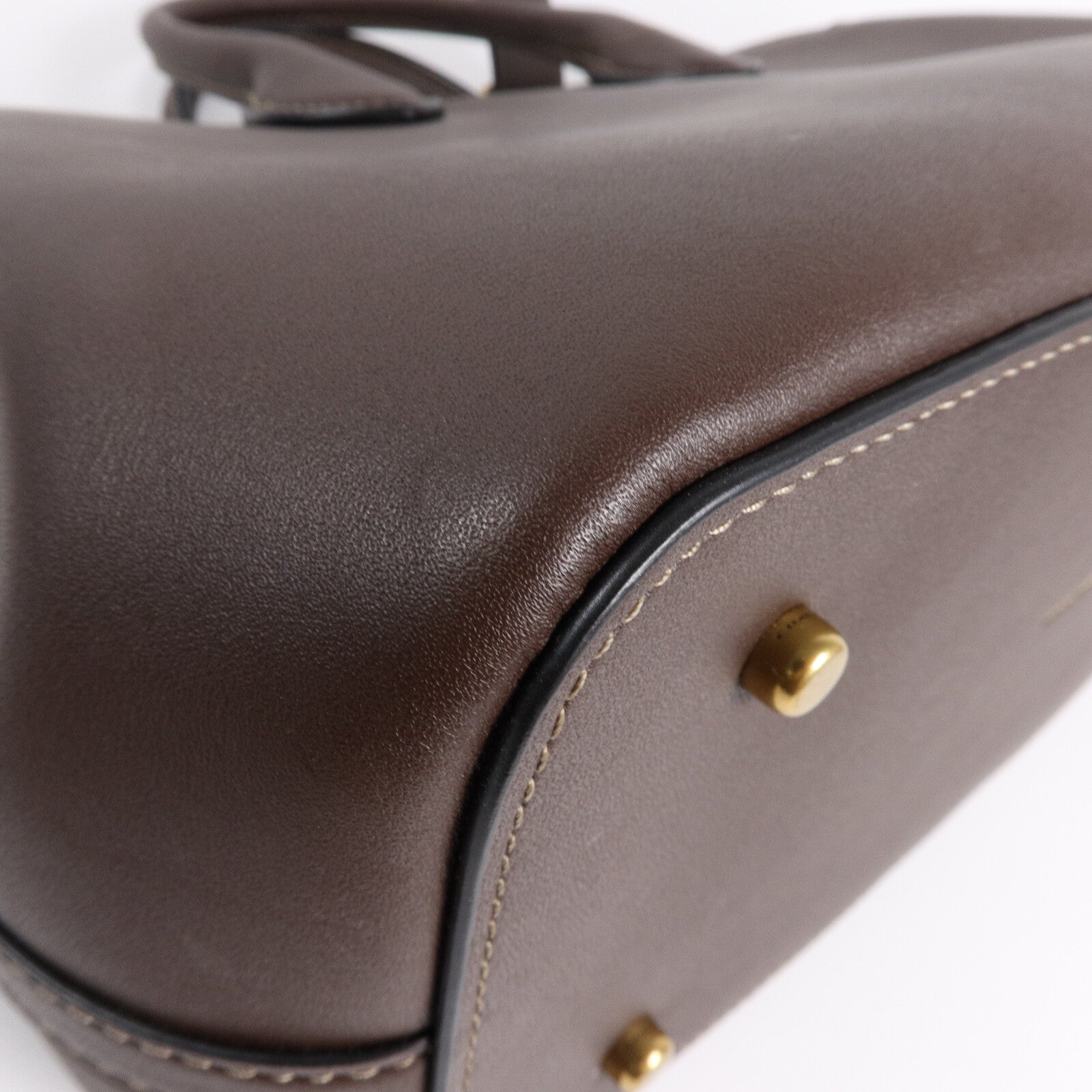 COACH 牛皮皮革2 Way Shoulder手挽肩背兩用袋