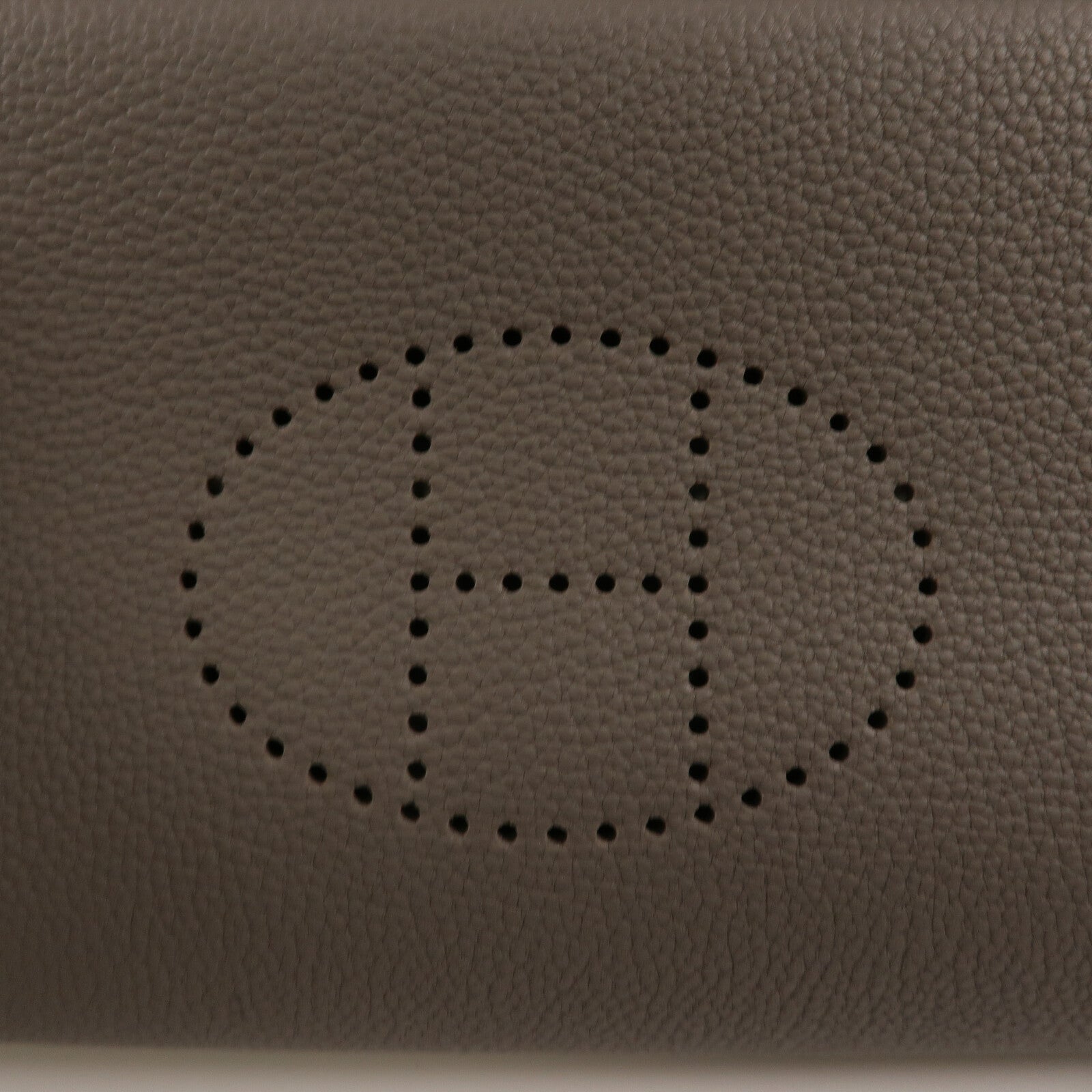 HERMES Epsom皮革Videpoches肩背袋Etain