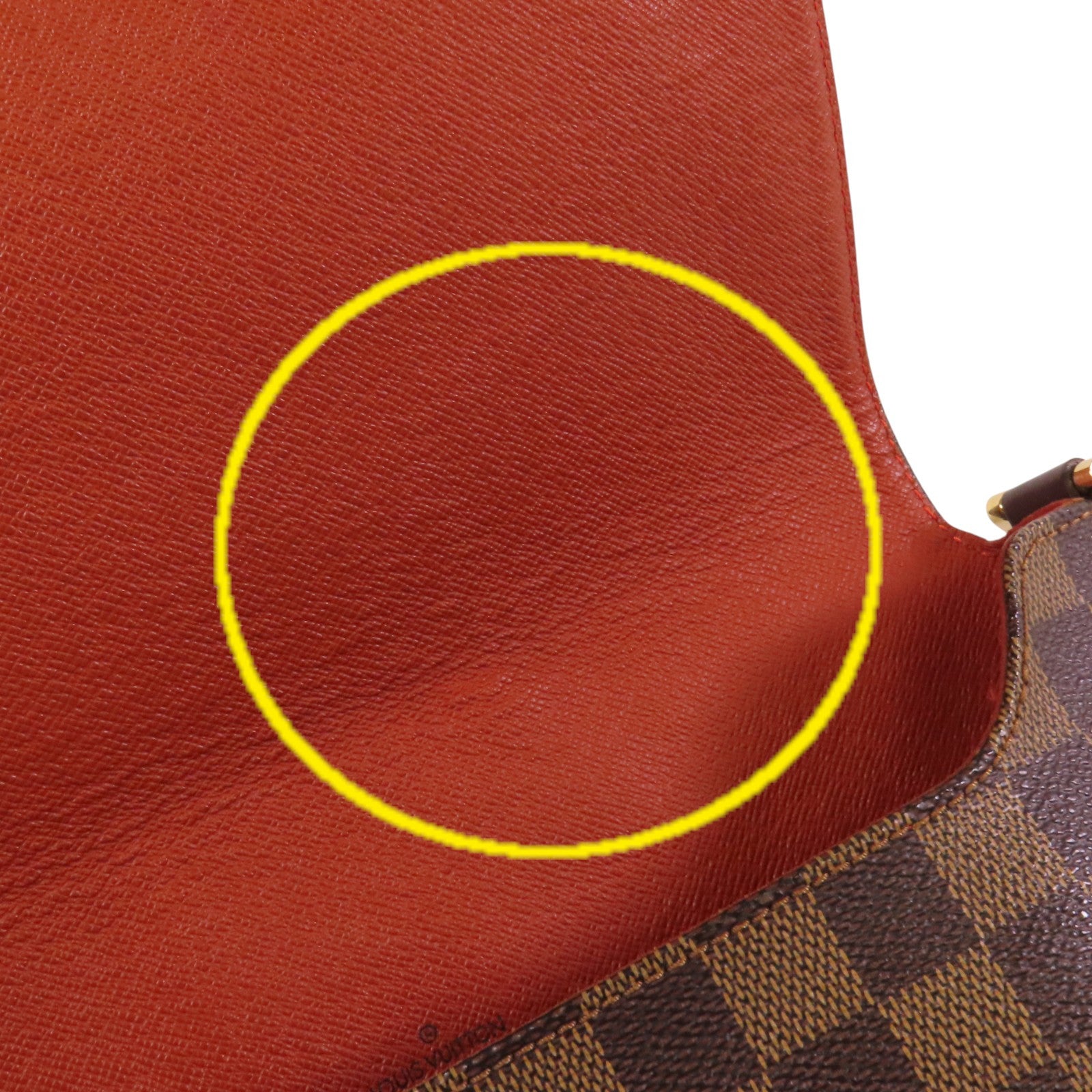 LOUIS VUITTON Damier Ebene Musette Tango金扣肩背袋