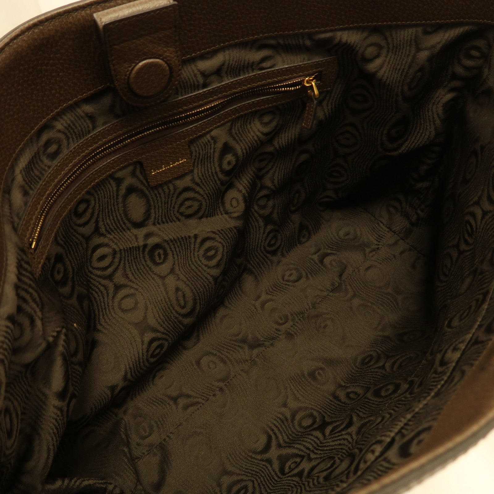 BALENCIAGA 塗層帆布Balenciaga X Gucci Tote金扣手挽袋啡色