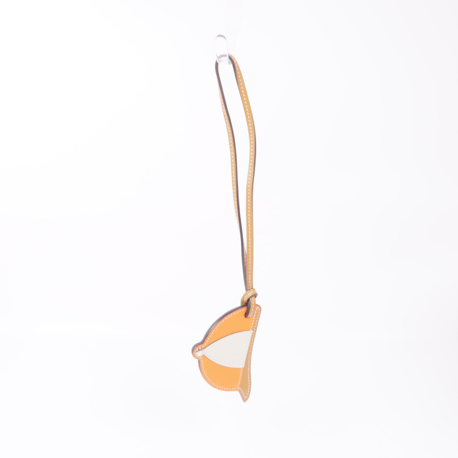 HERMES Swift皮革Paddock Bombe掛飾