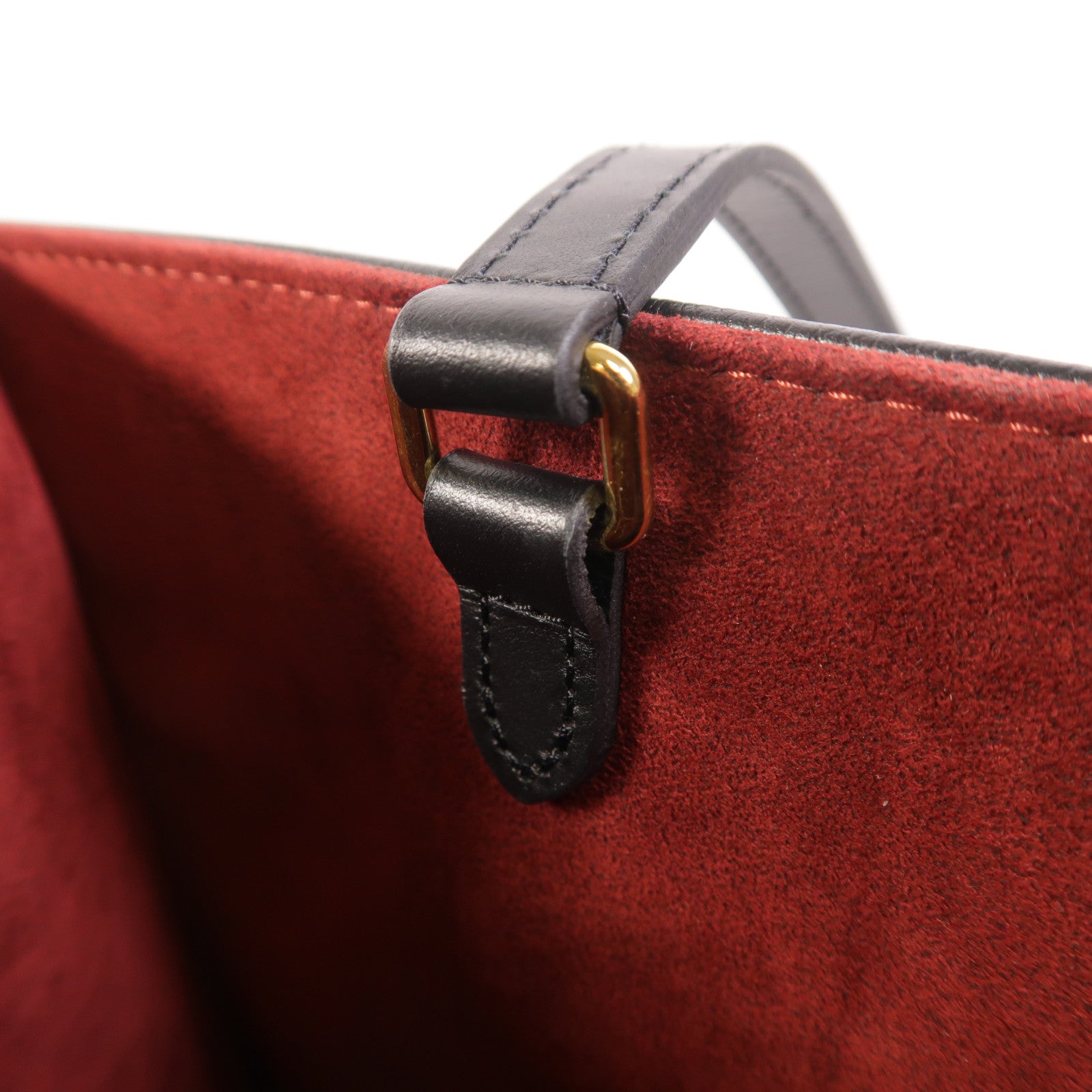 LOUIS VUITTON Monogram Empreinte On The Go MM金扣手挽肩背兩用袋