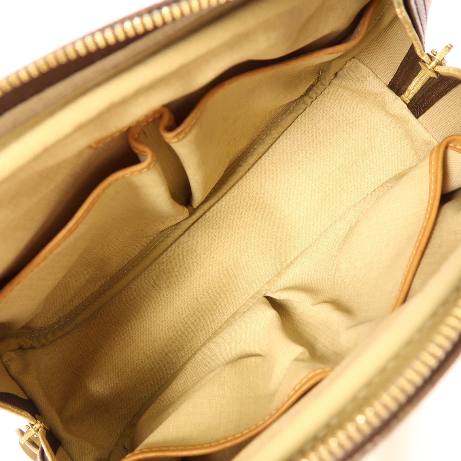 LOUIS VUITTON Monogram Trouville金扣手挽袋