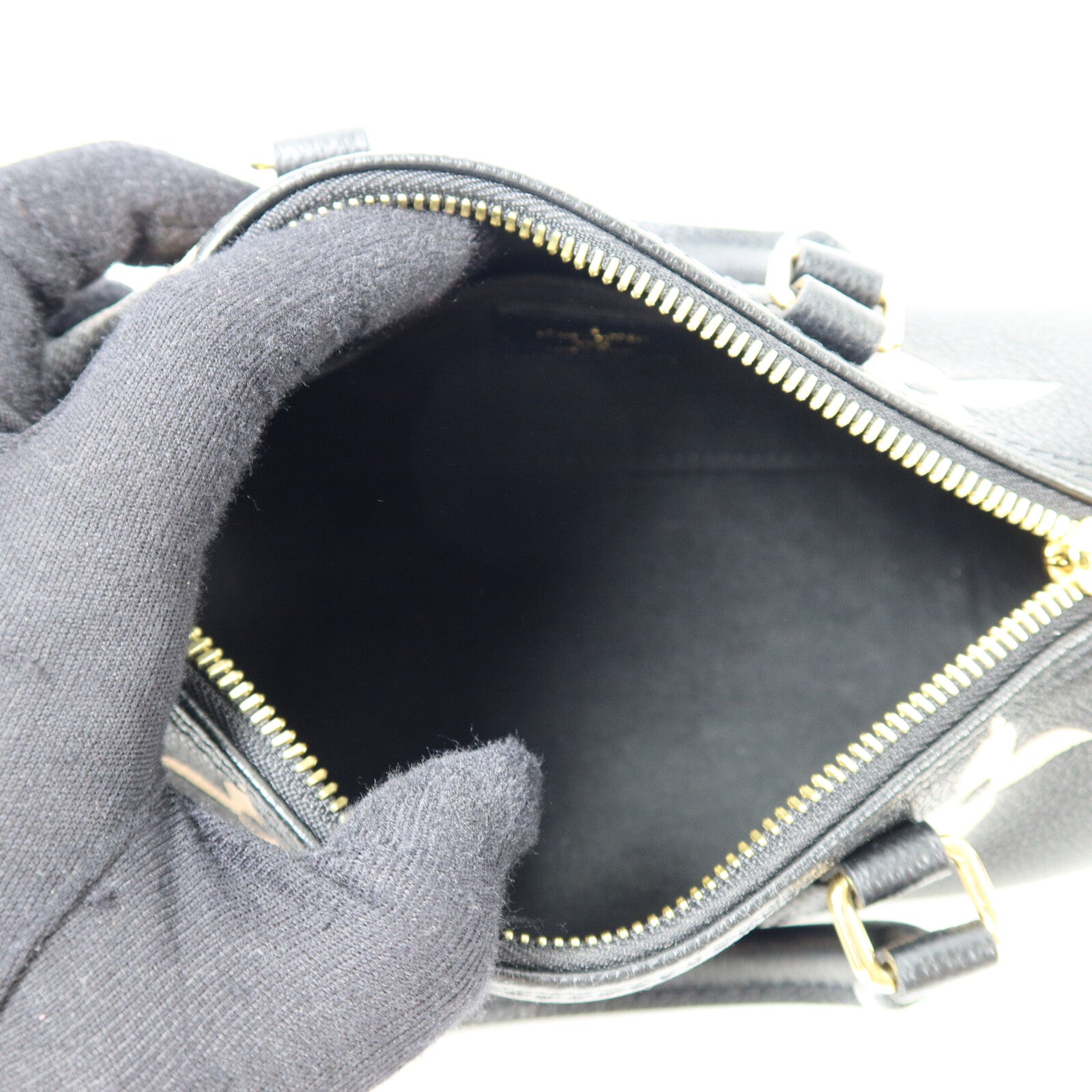 LOUIS VUITTON Monogram Empreinte Papillon BB手挽肩背兩用袋