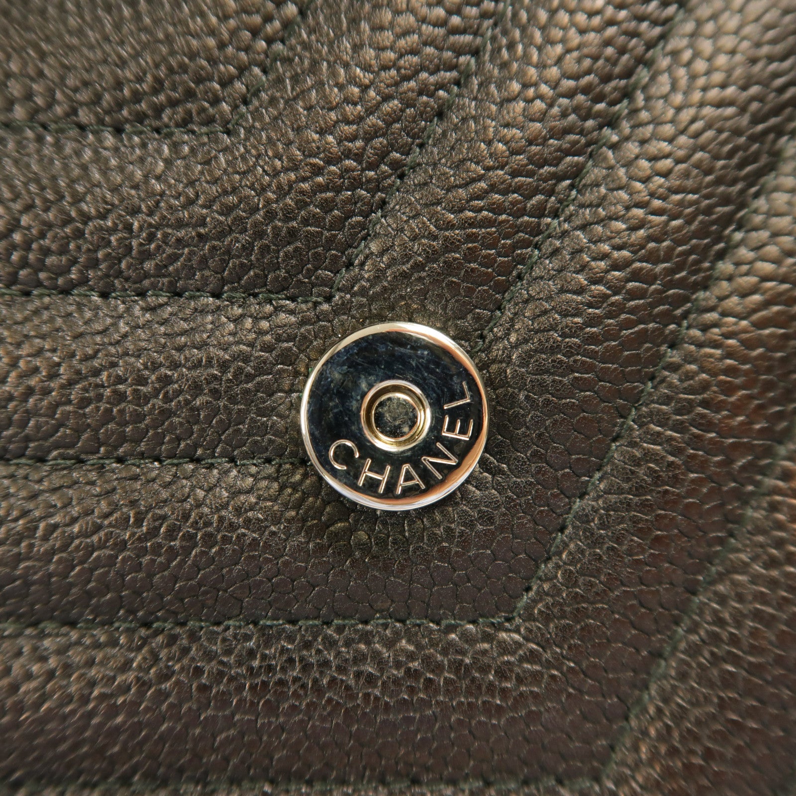 CHANEL 【激減優惠】牛皮皮革Chain Shoulder銨扣鏈帶肩背袋