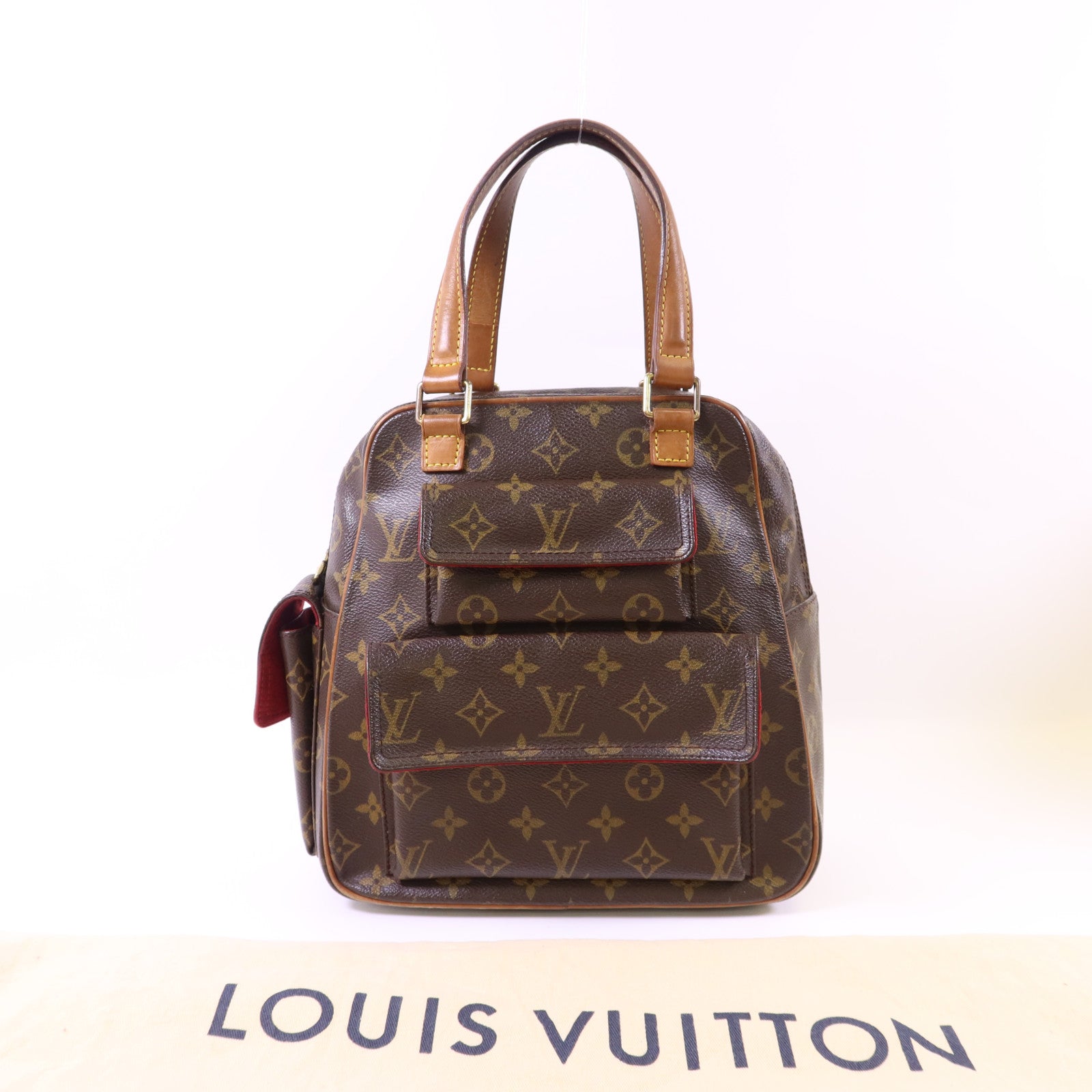 LOUIS VUITTON Monogram Excentri-cite金扣手挽袋M51161