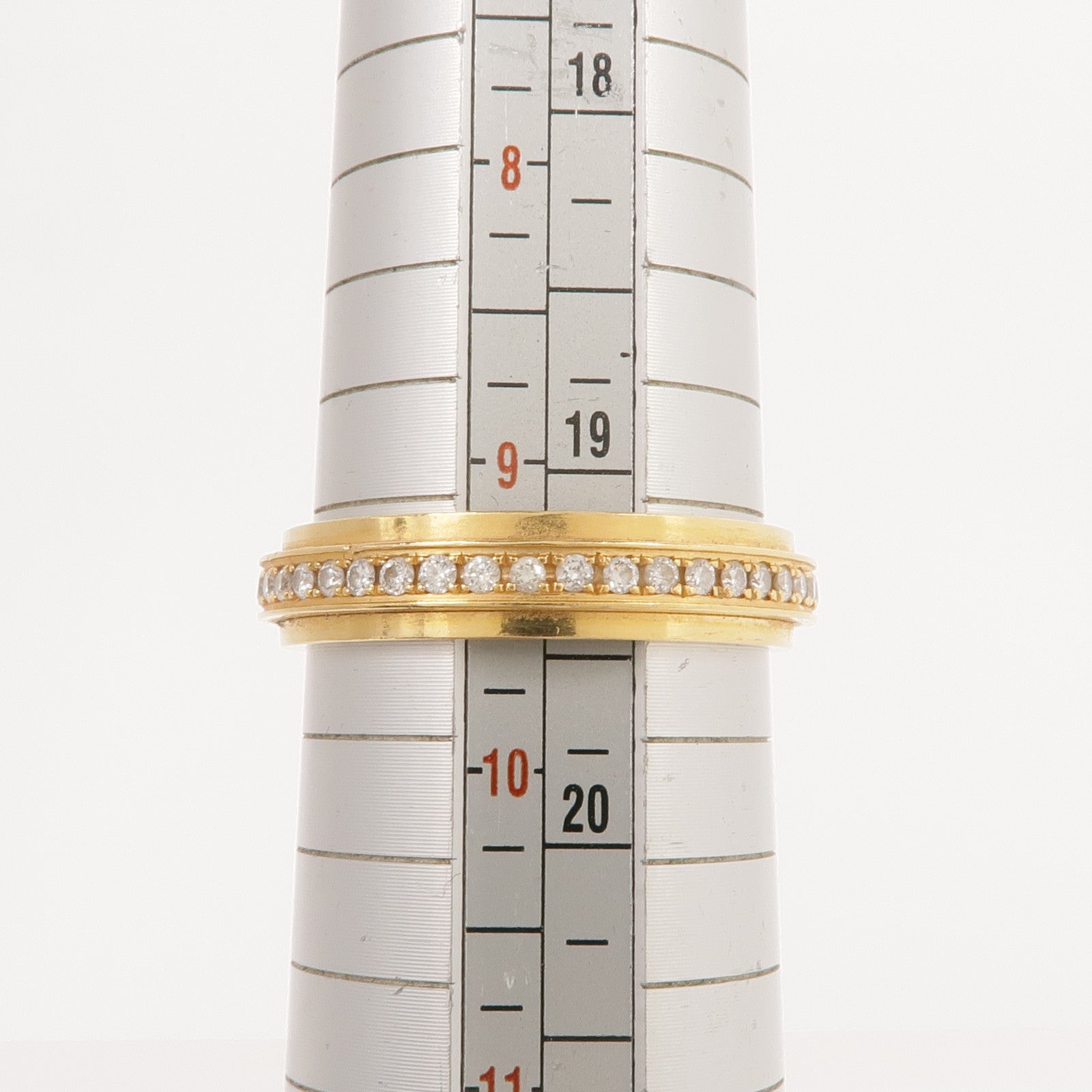 PIAGET 18K黃金Possession鑽石戒指PIAGET#61US#9.5