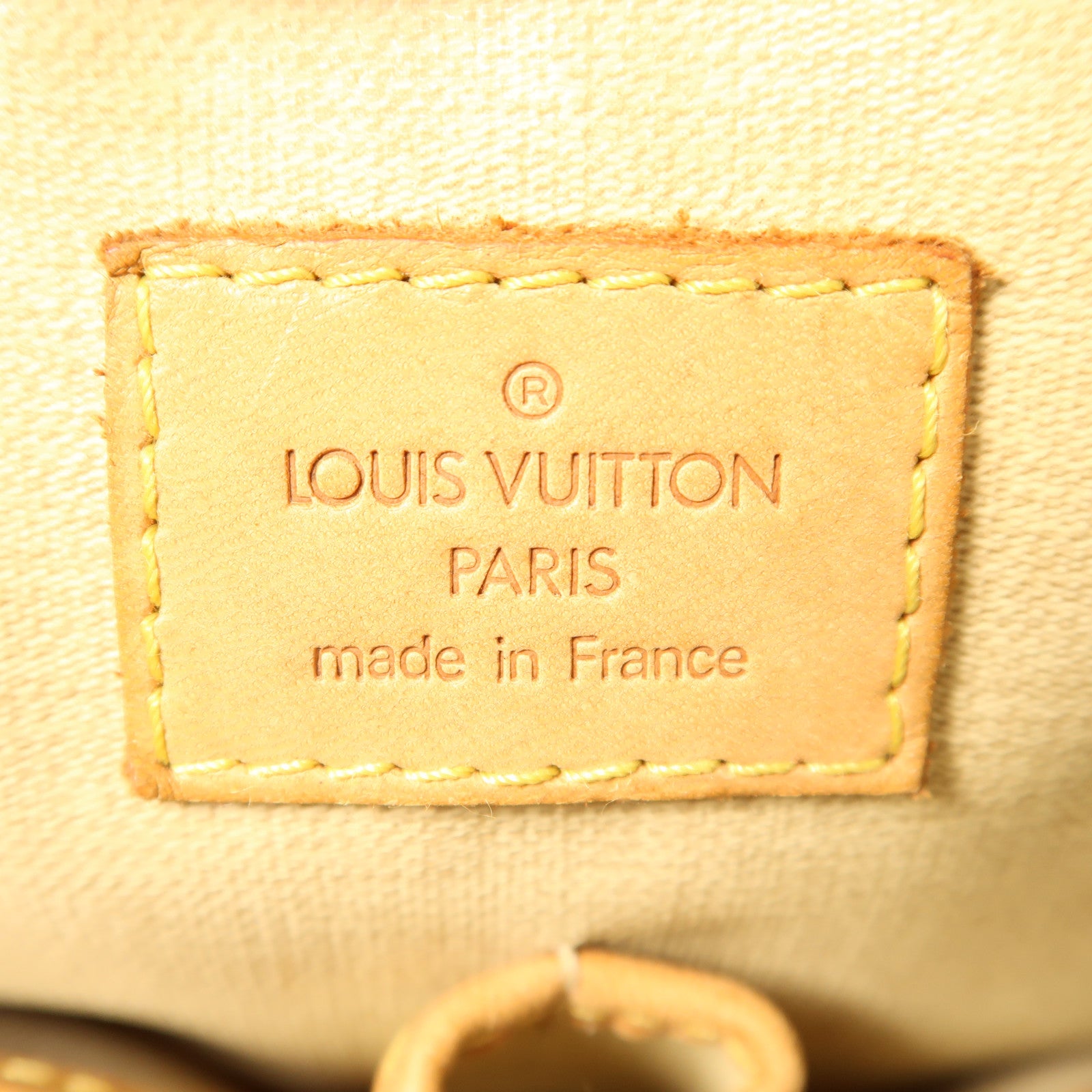 LOUIS VUITTON Monogram Trouville金扣手挽袋
