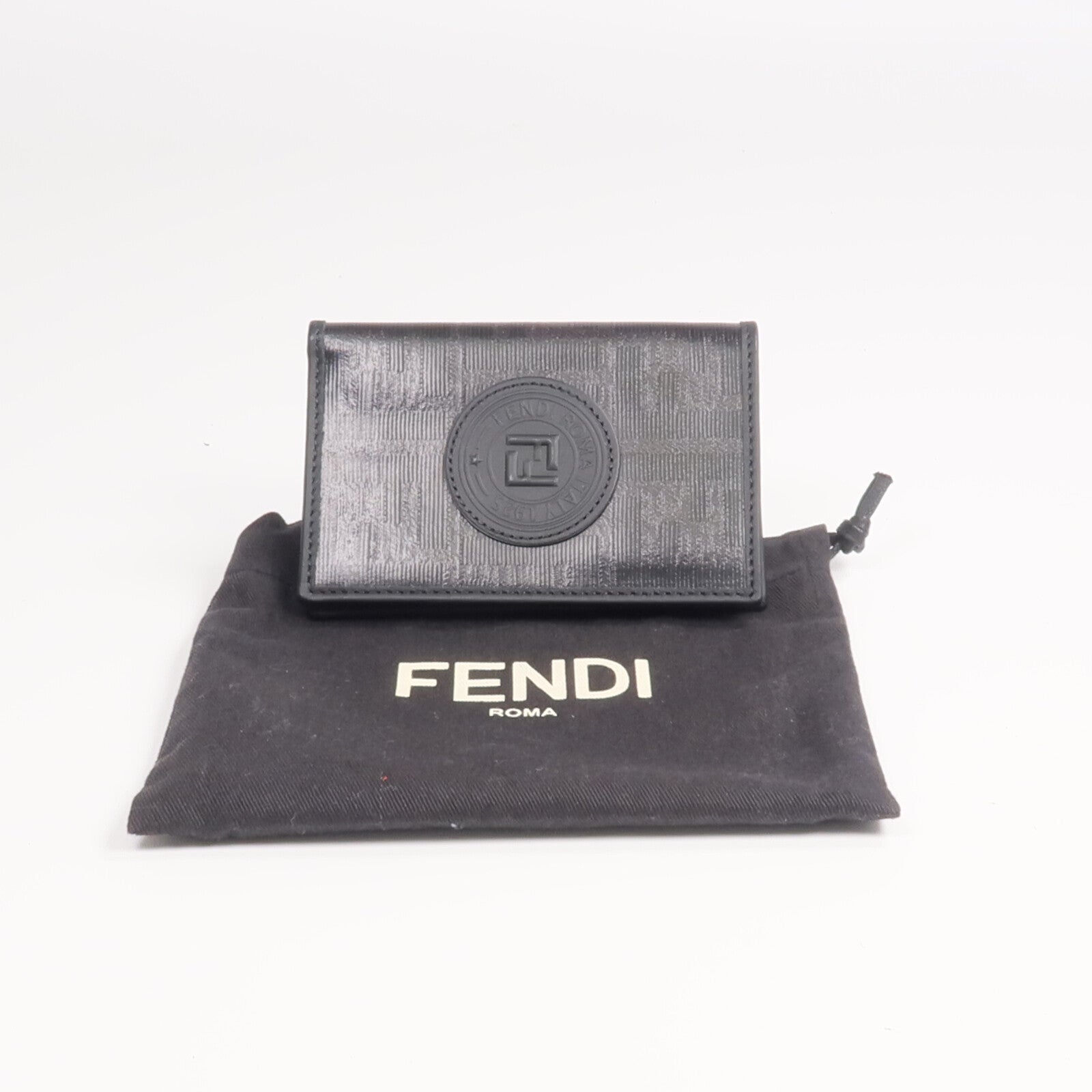 FENDI 塗層帆布Wallet錢包